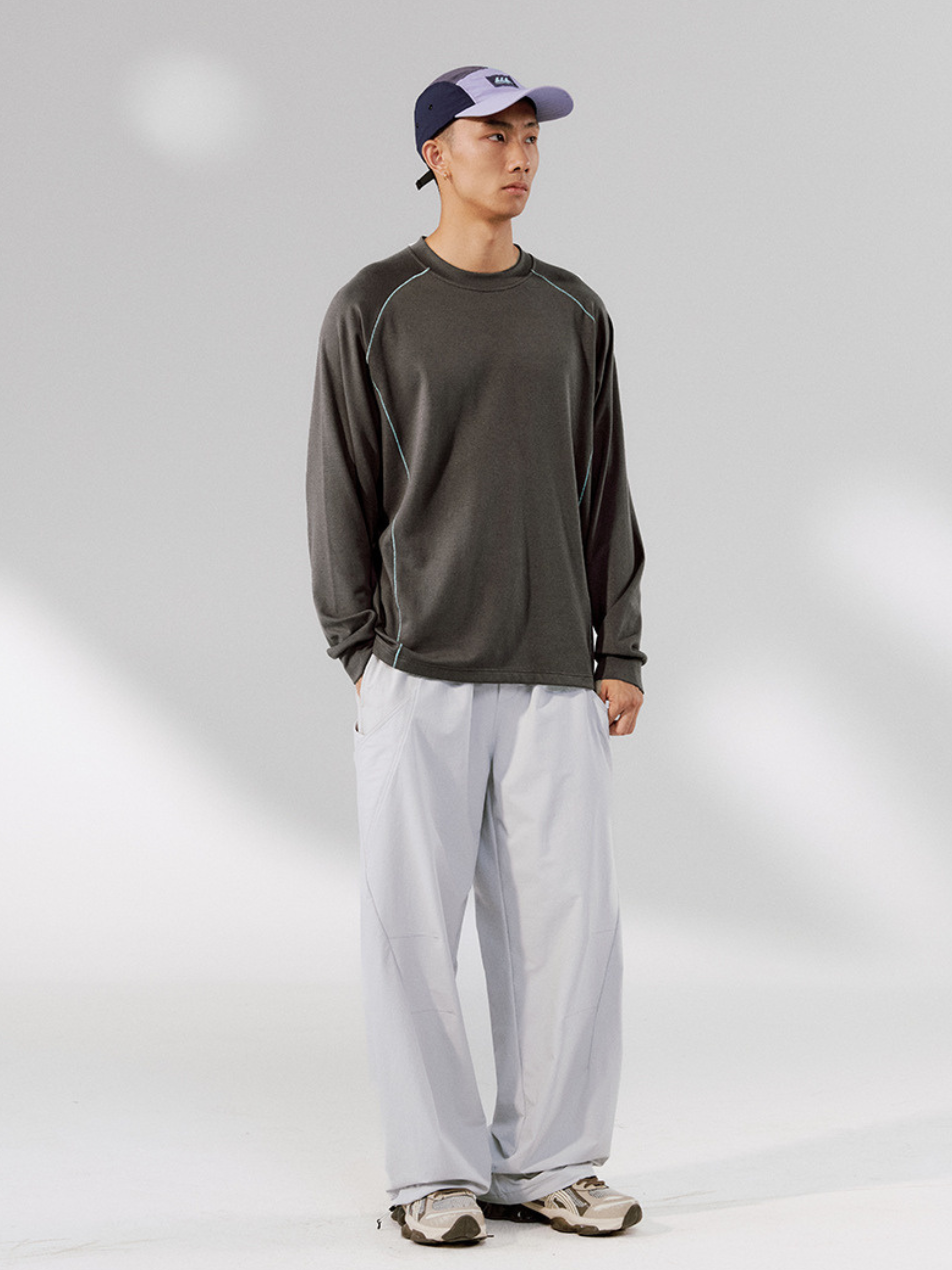 Harrow - Unisex TENCEL™ Modal Dual-Tone Long Sleeve Tee