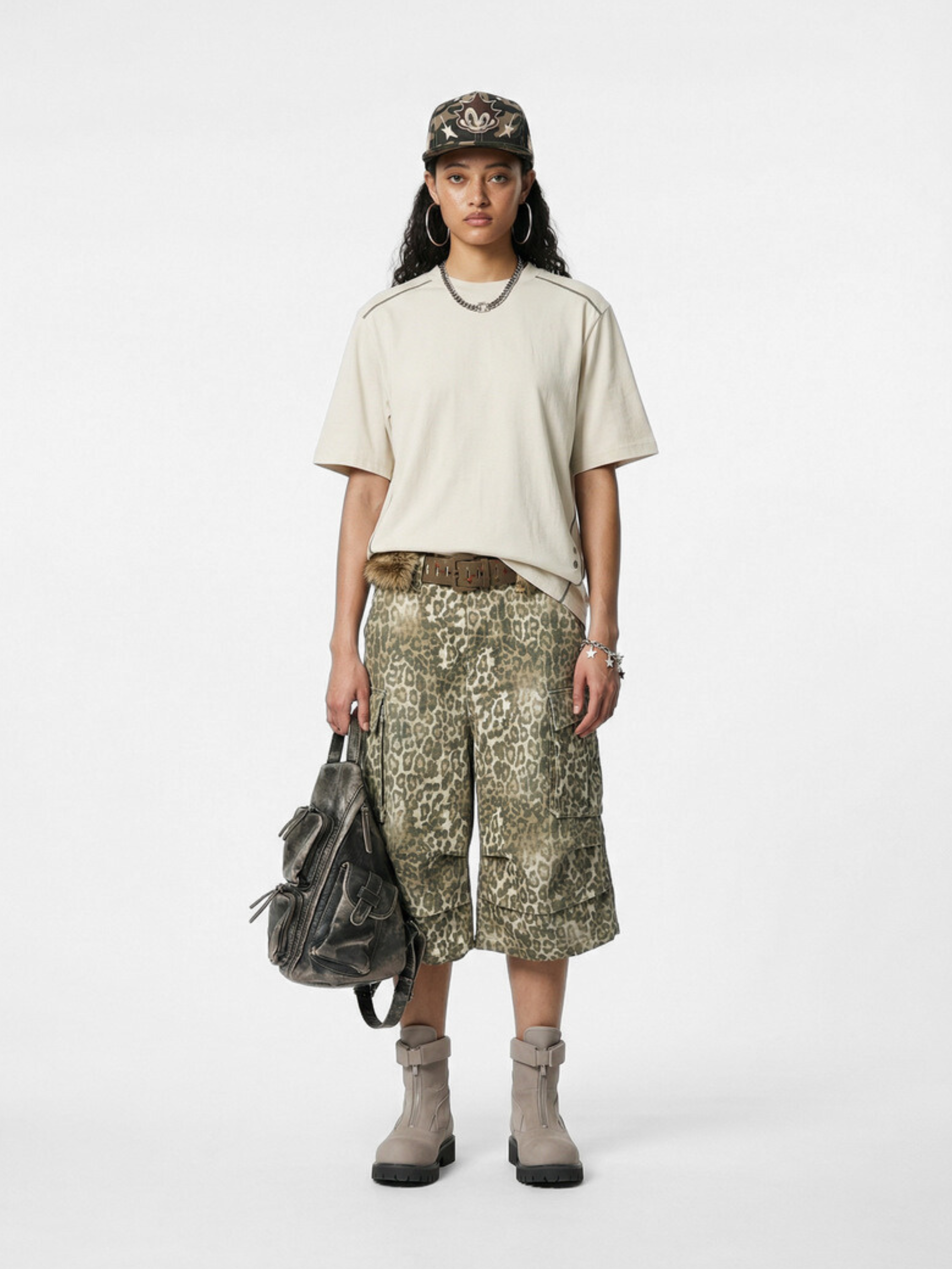 WildDash - Lightweight & Moisture-Absorbing Contrast Stitch Cotton T-Shirt