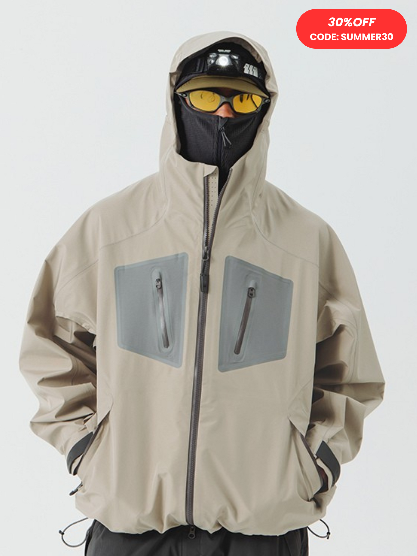 CougarCase - Waterproof Breathable Hard Shell Jacket