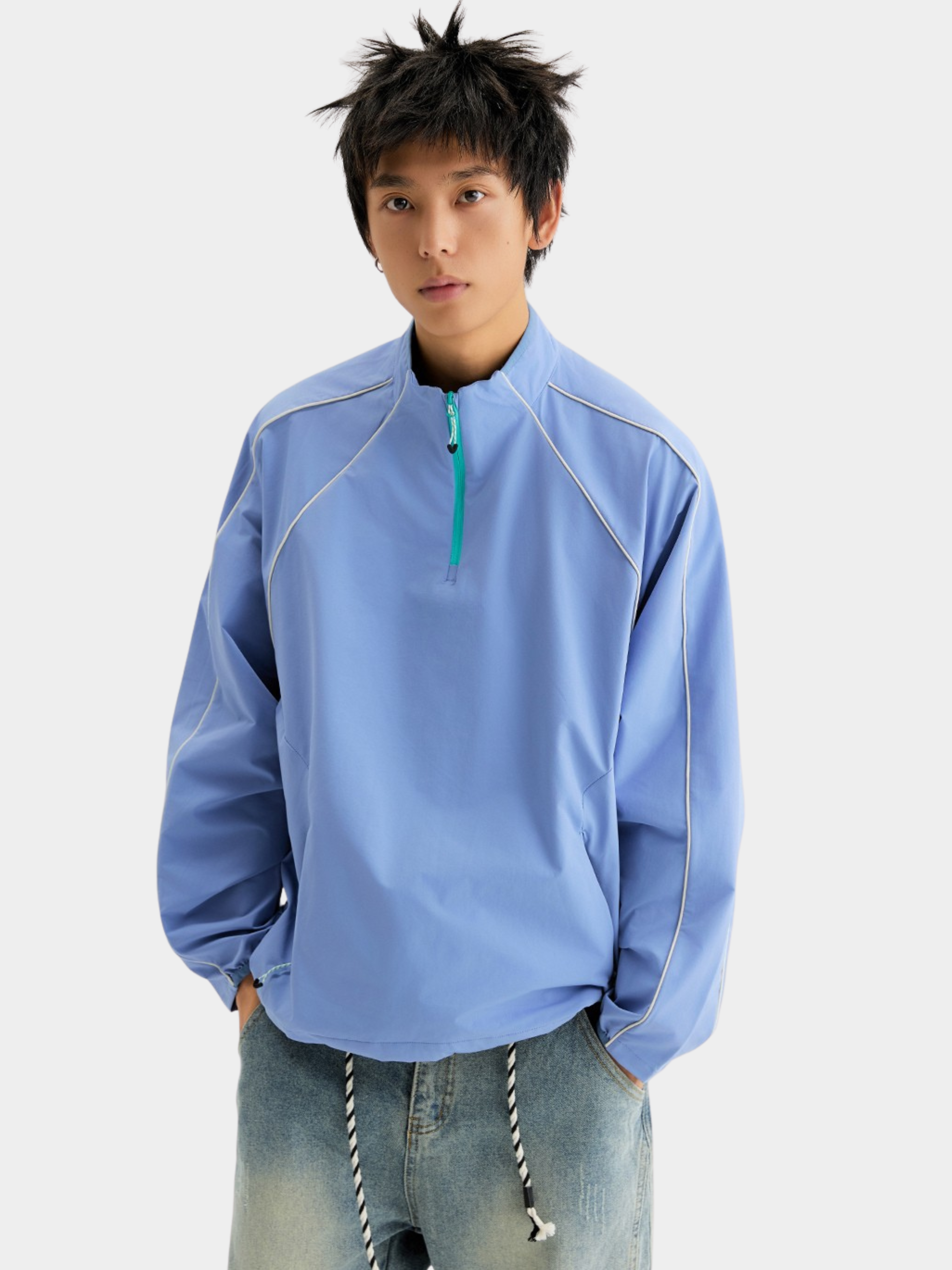 EchoScope - Windproof & Quick-Dry Pullover Flight Jacket