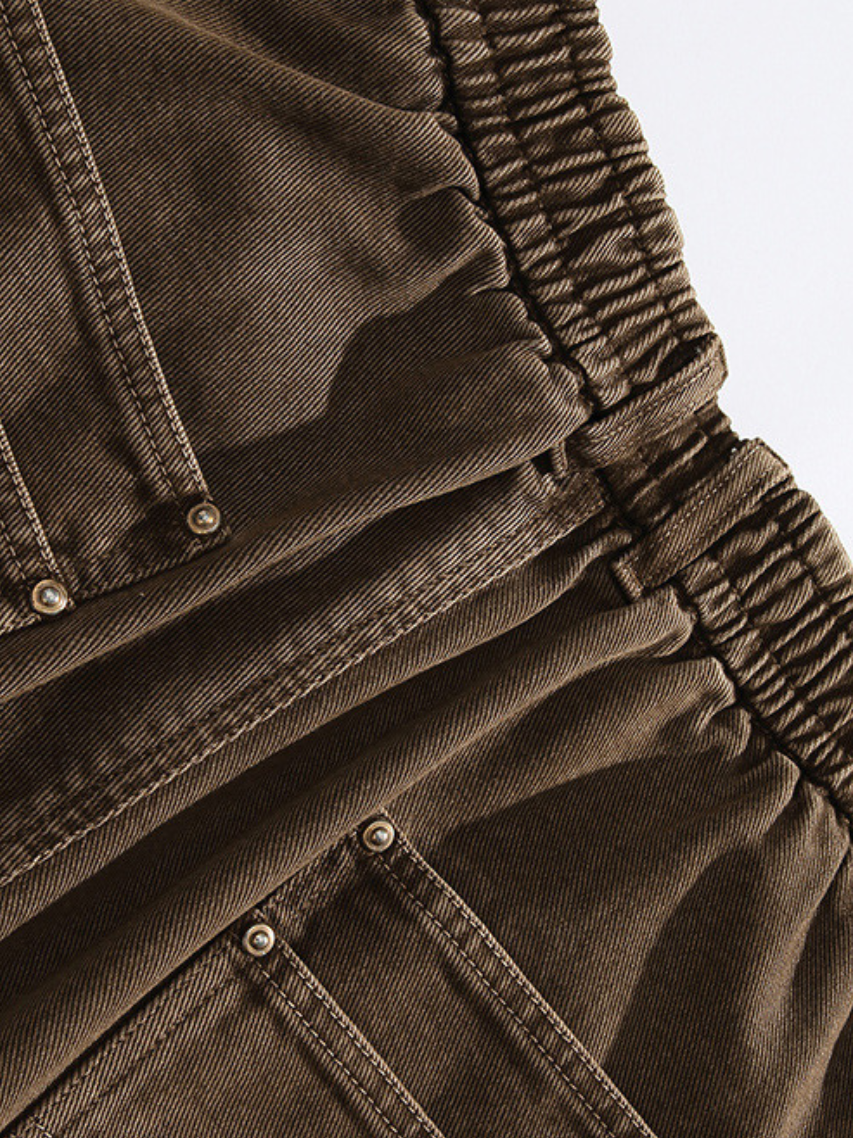 TentMax - Unisex Heavyweight Washed Cotton Cargo Pants