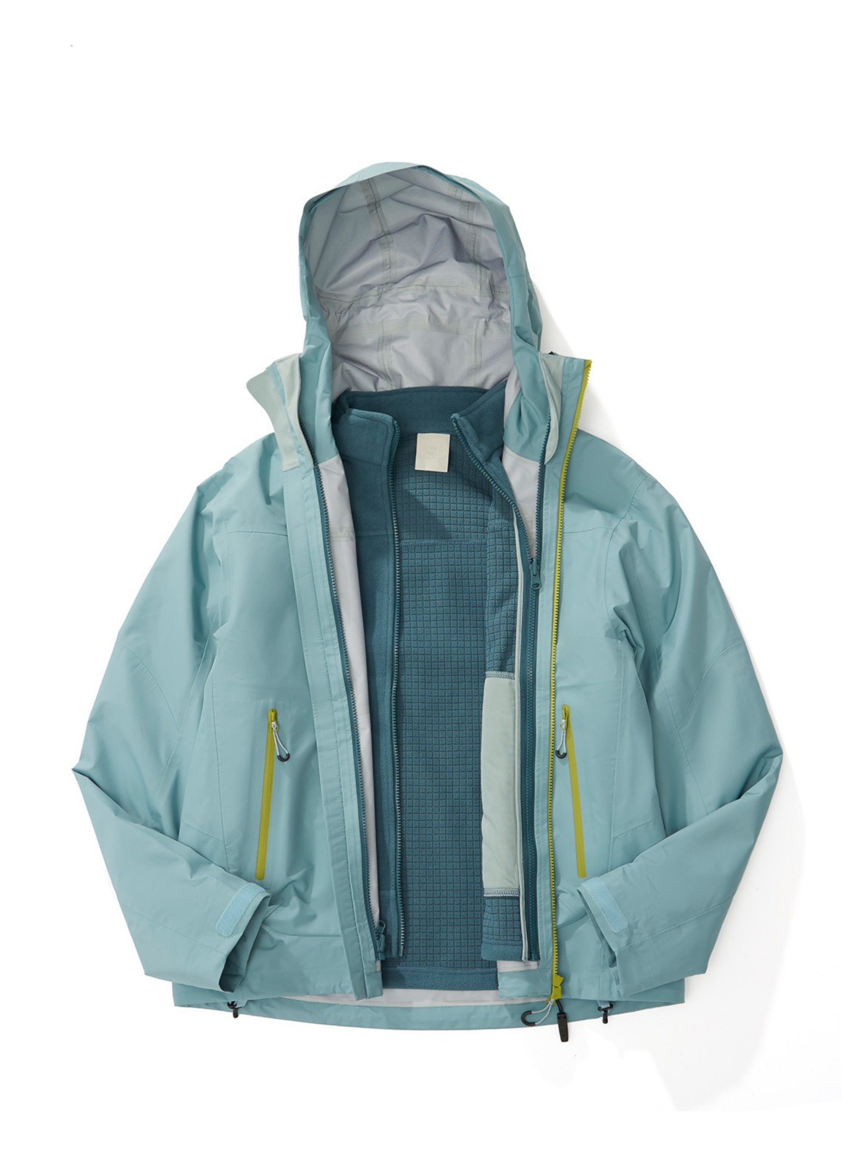 CampGlove - Men's 3-in-1 Fleece Hard Shell Jacket