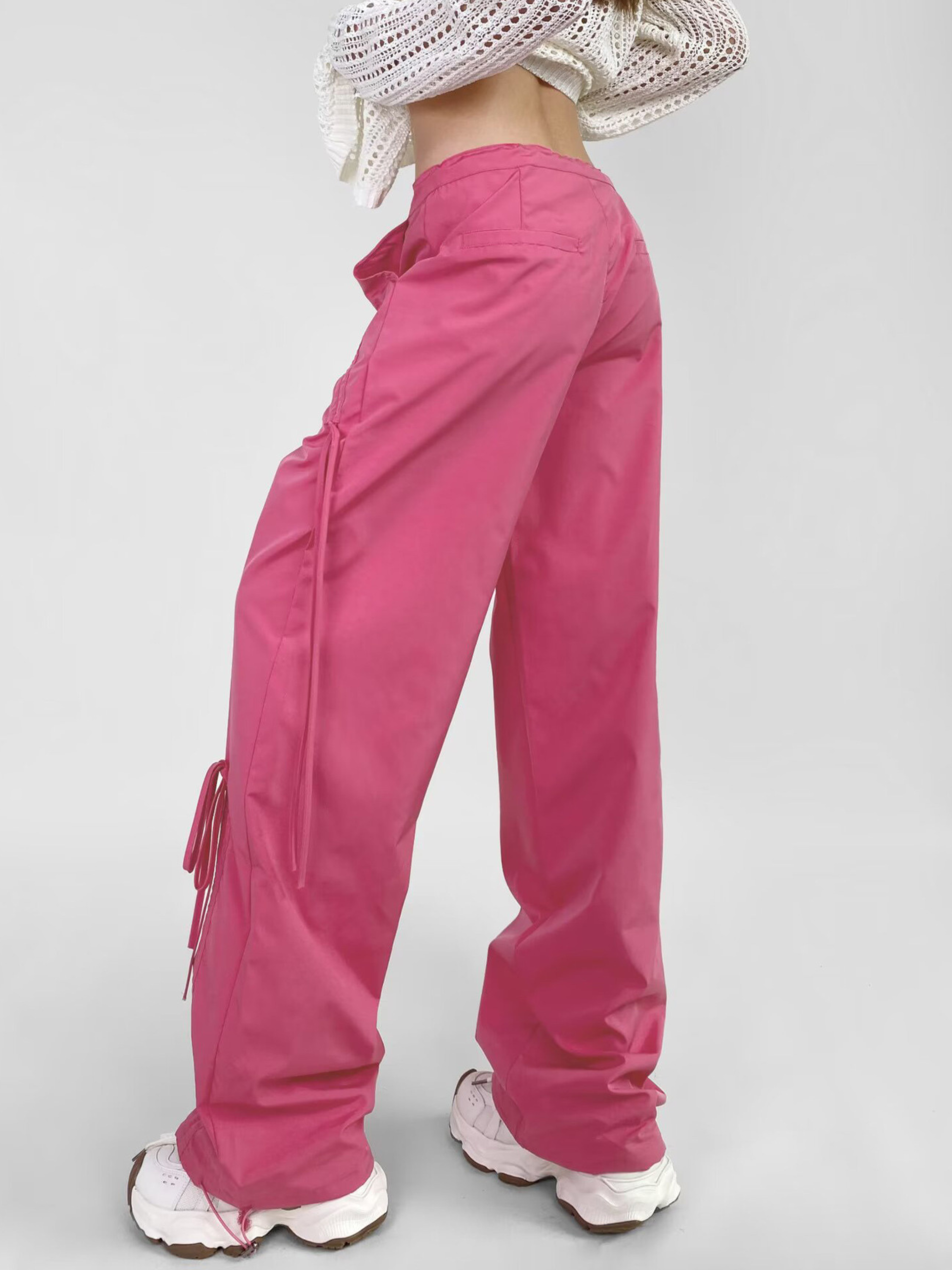 WolfBoard - Women's Bow-Tie Drawstring Quick-Dry Cargo Pants