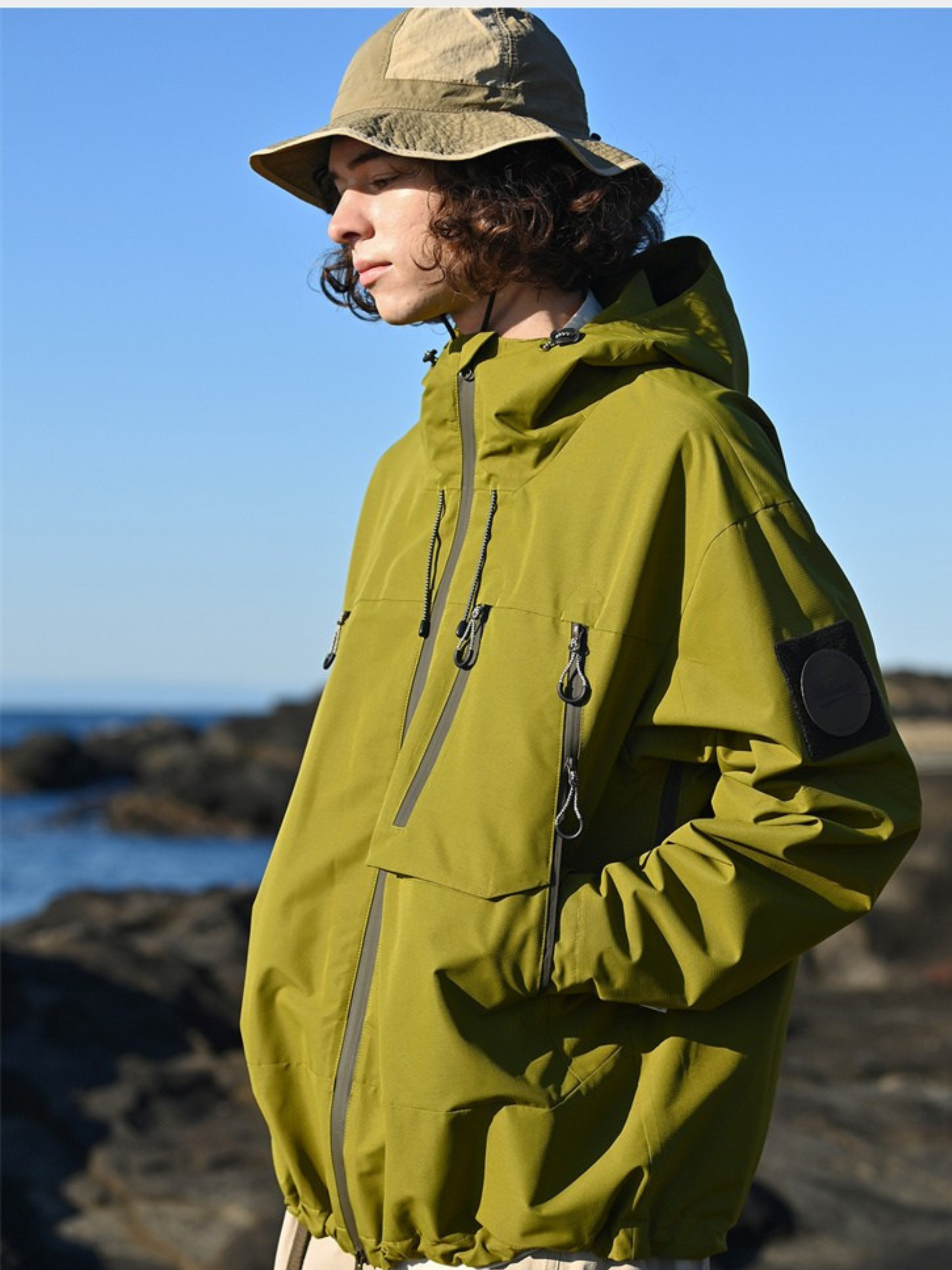 AlpineLine - Unisex 5000mm Waterproof Jacket GONGGAR SPORTS