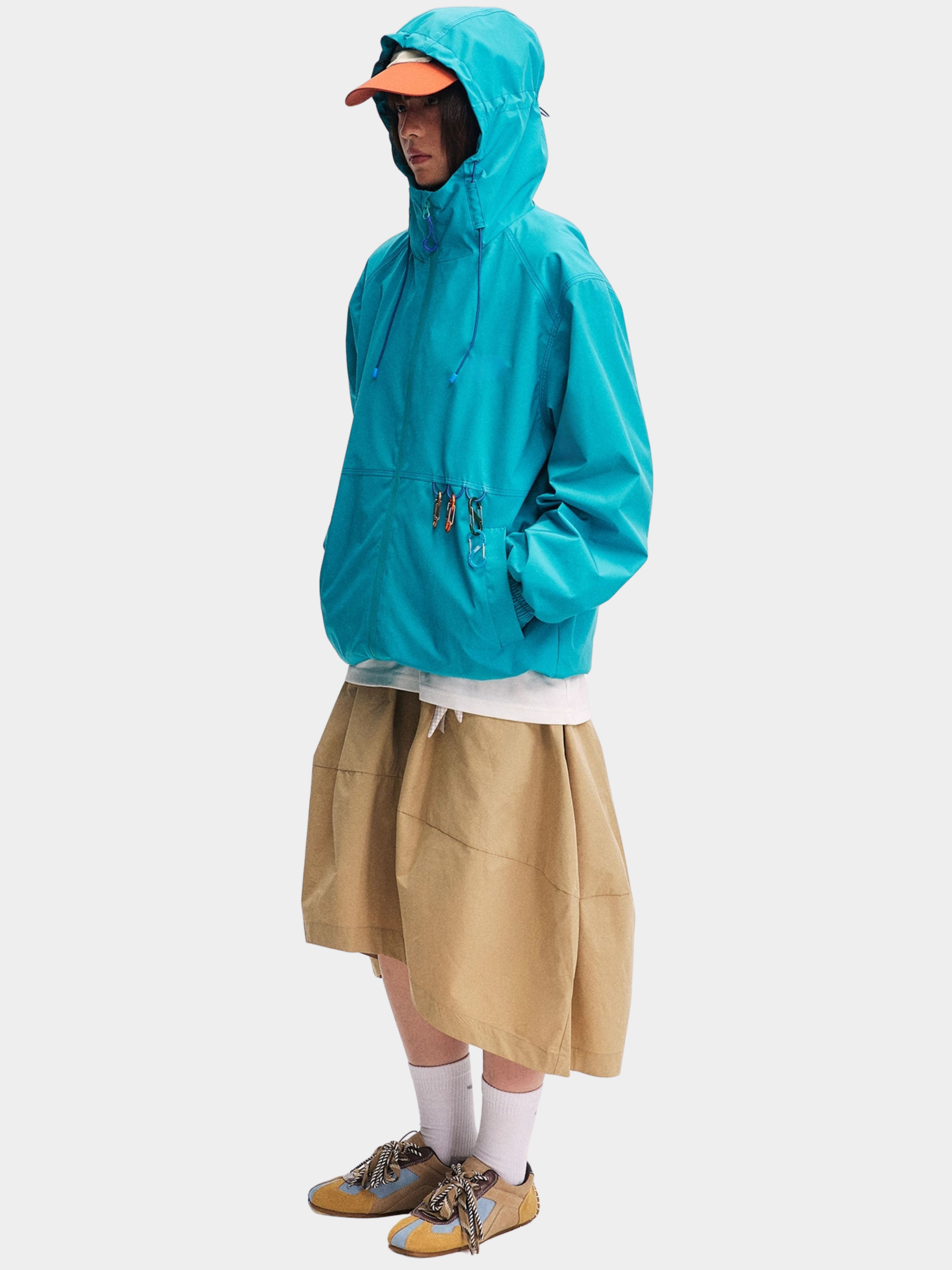 EchoDeck - Teflon® Triple-Defense Colorblock Drawstring Jacket