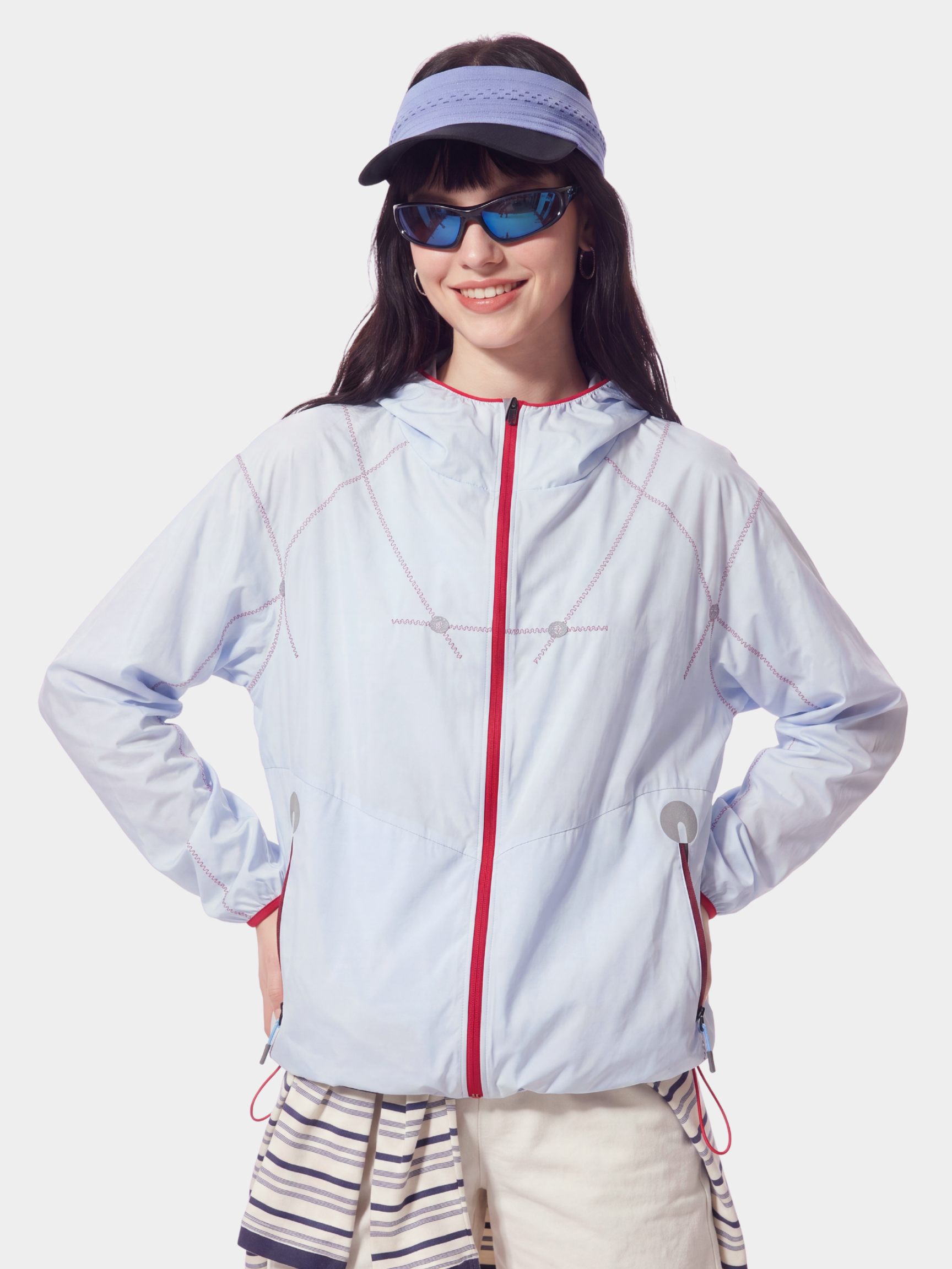 SunHush - Women's UPF 50+ Lightweight Breathable Sun Protection Jacket