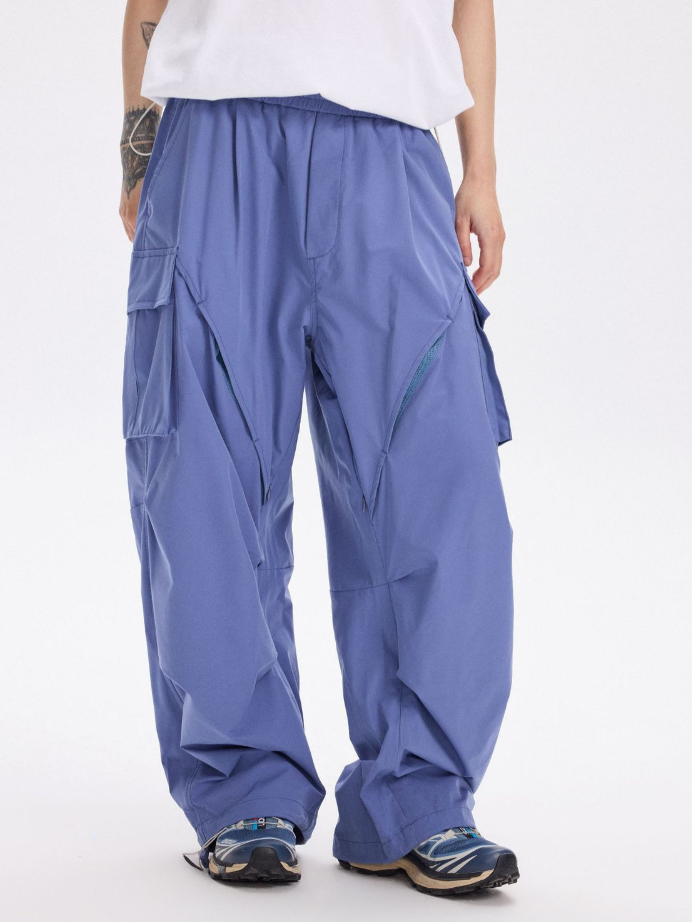 Eaglenest - Unisex Breathable Wide-Leg Utility Cargo Pants GONGGAR SPORTS