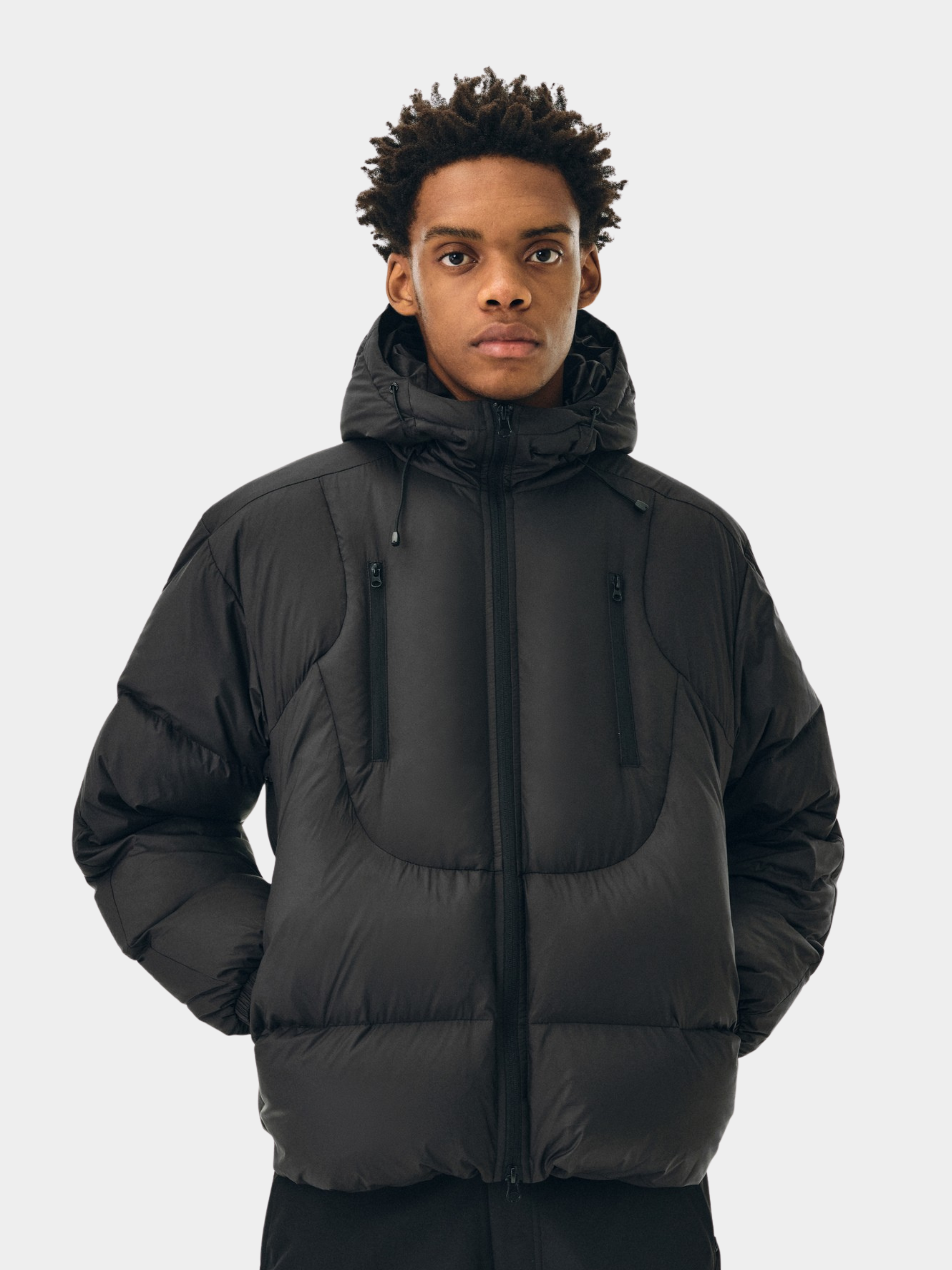 Emberfrost - Unisex 90% White Duck Down Dual-Zip Hooded Jacket