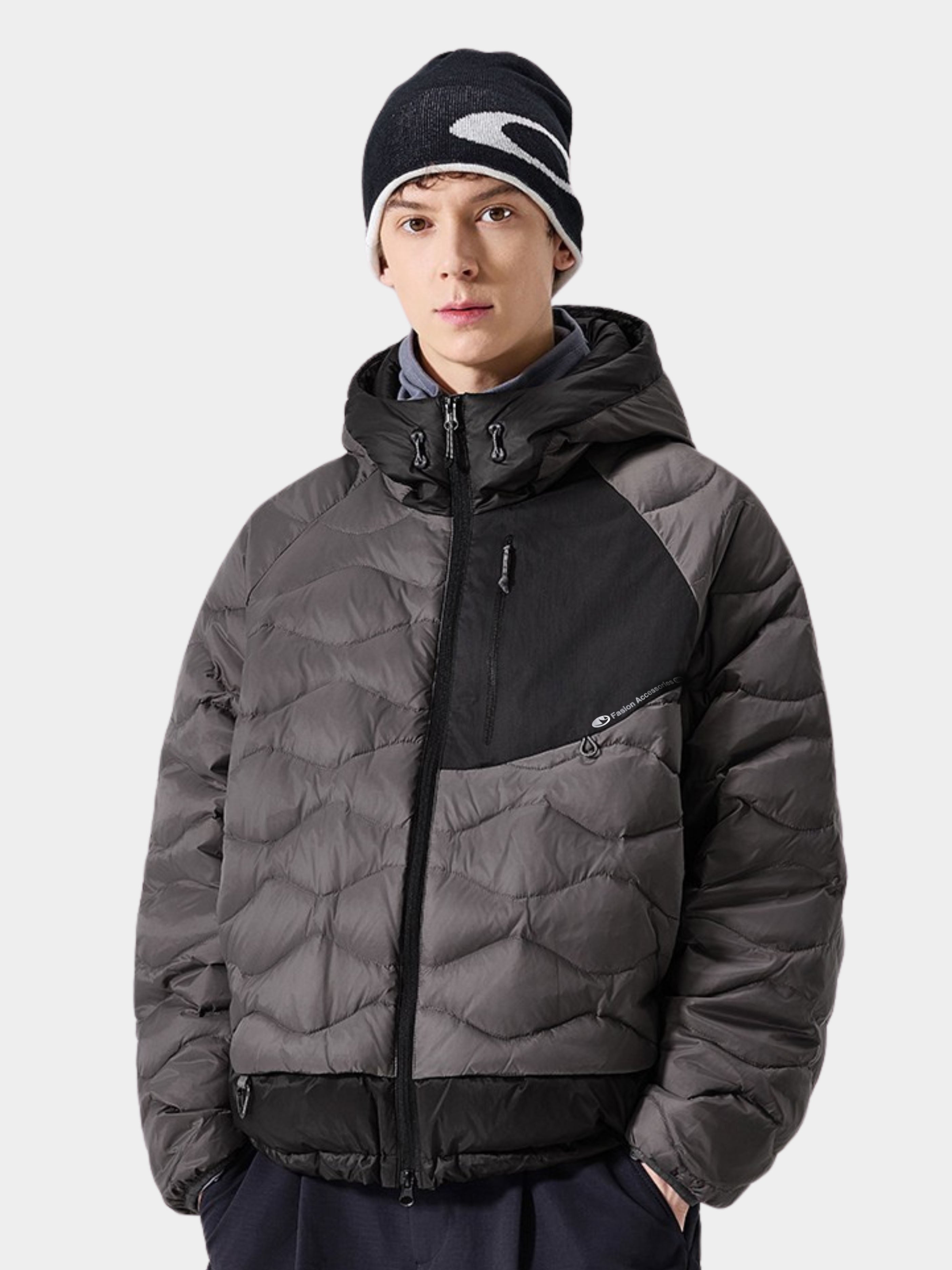RavenNest - Water-Repellent 90% White Duck Down Jacket