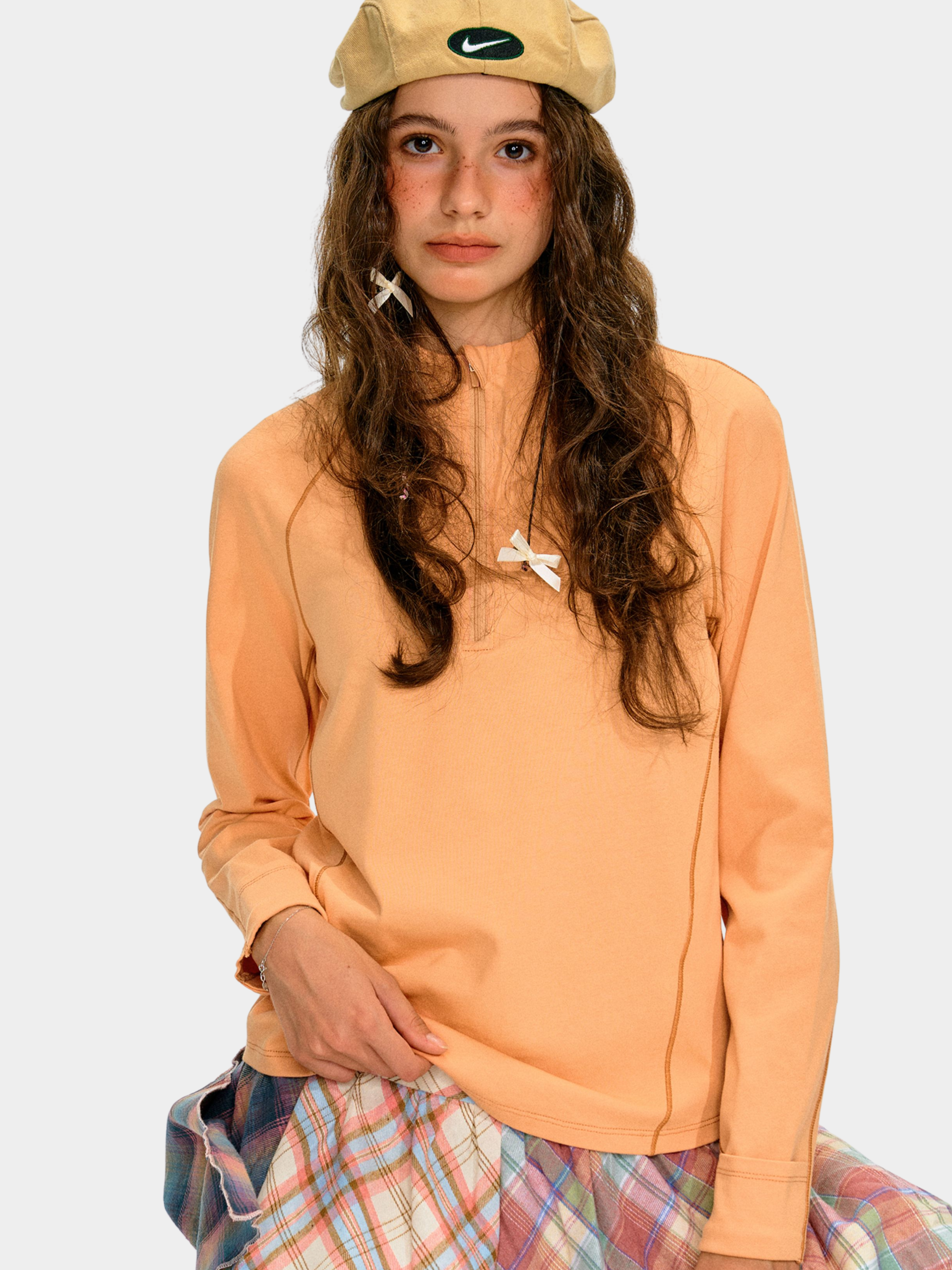 Caveflare - Women's UPF50+ Stand-Collar Long-Sleeve Sweatshirt