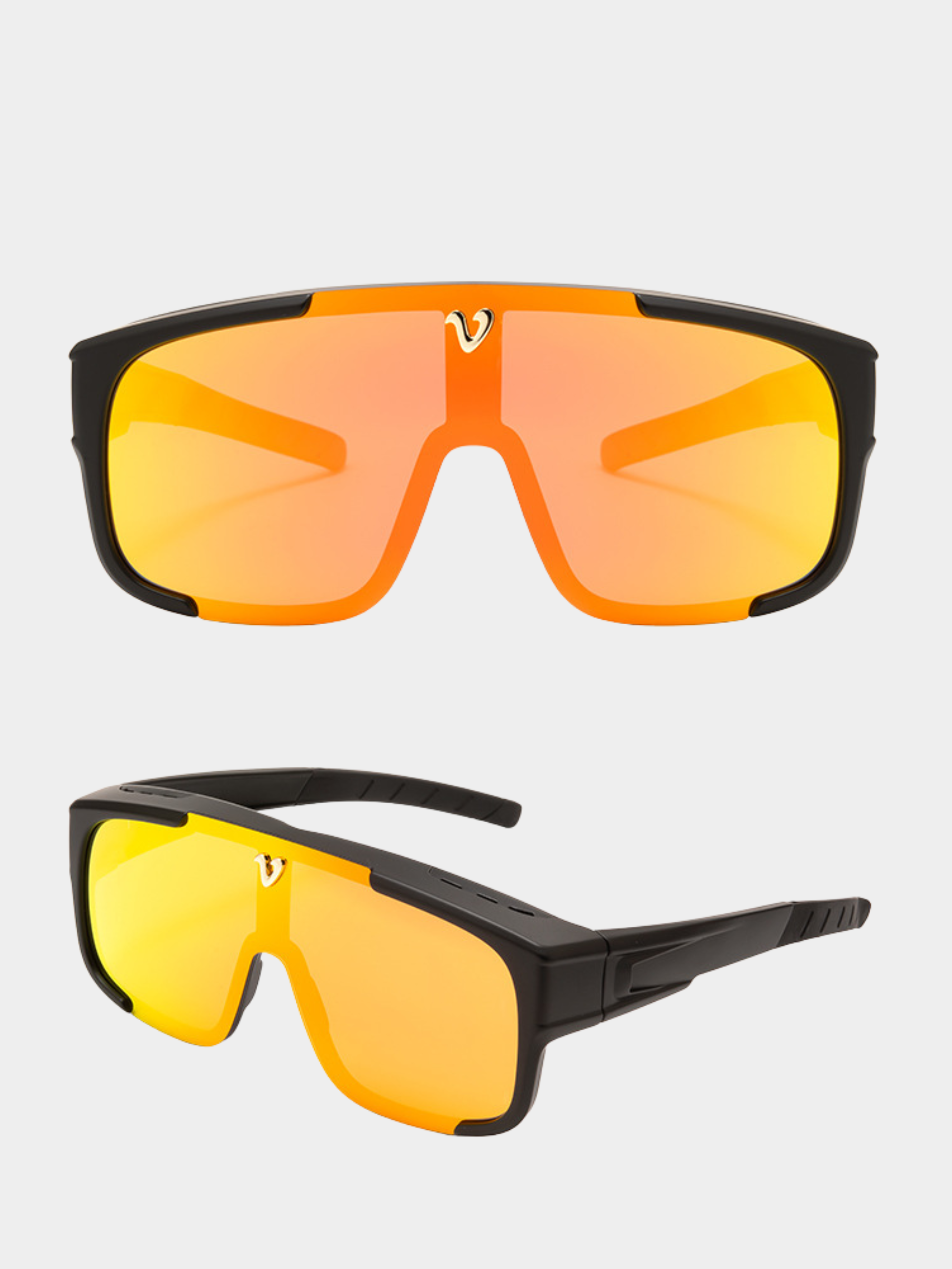 LynxMark - Unisex UV400+ Protection Lightweight Over-Glasses Sports Goggles