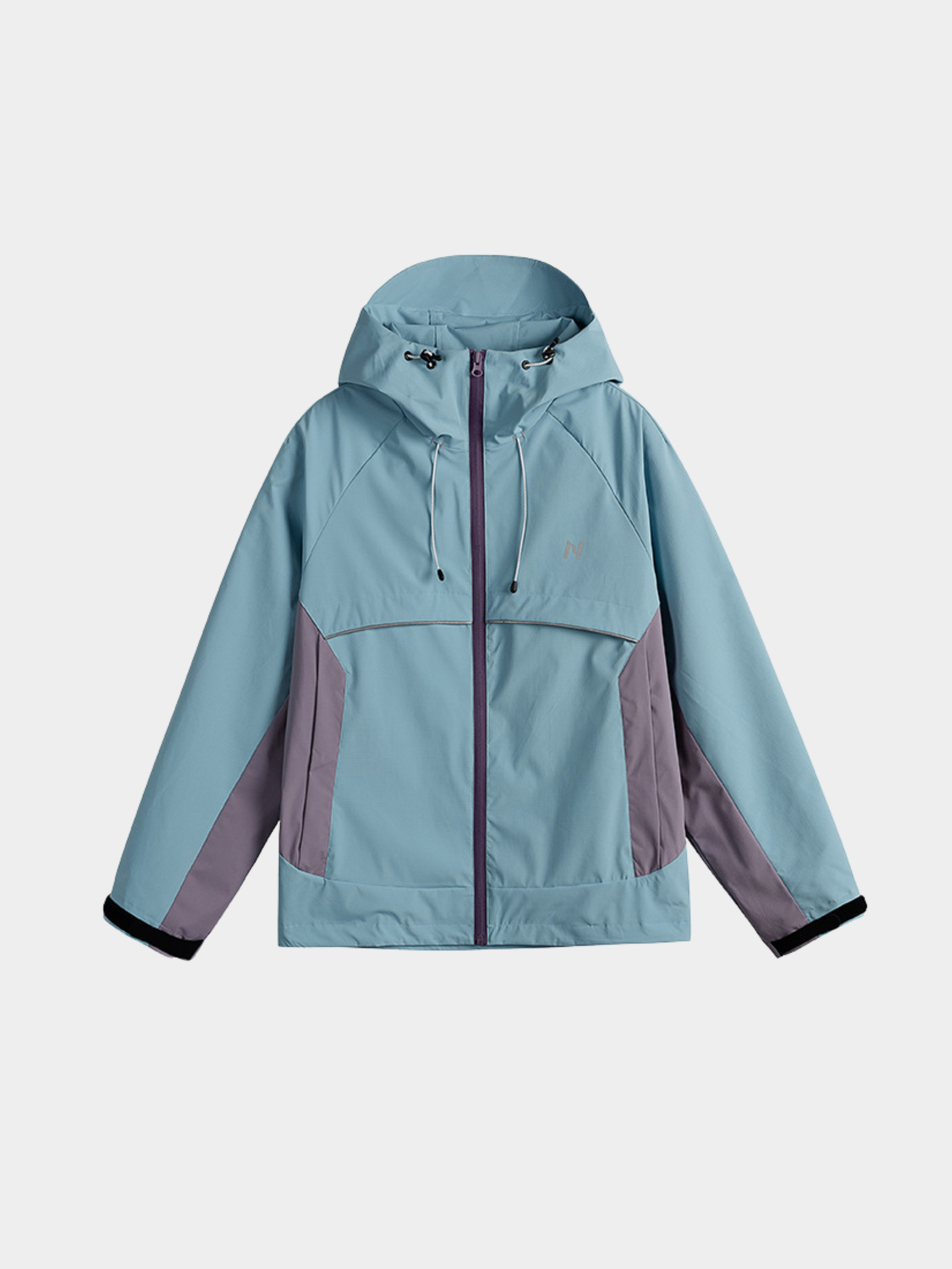 AlpineClimb - Women's Water-Repellent Cropped Hooded Shell Jacket