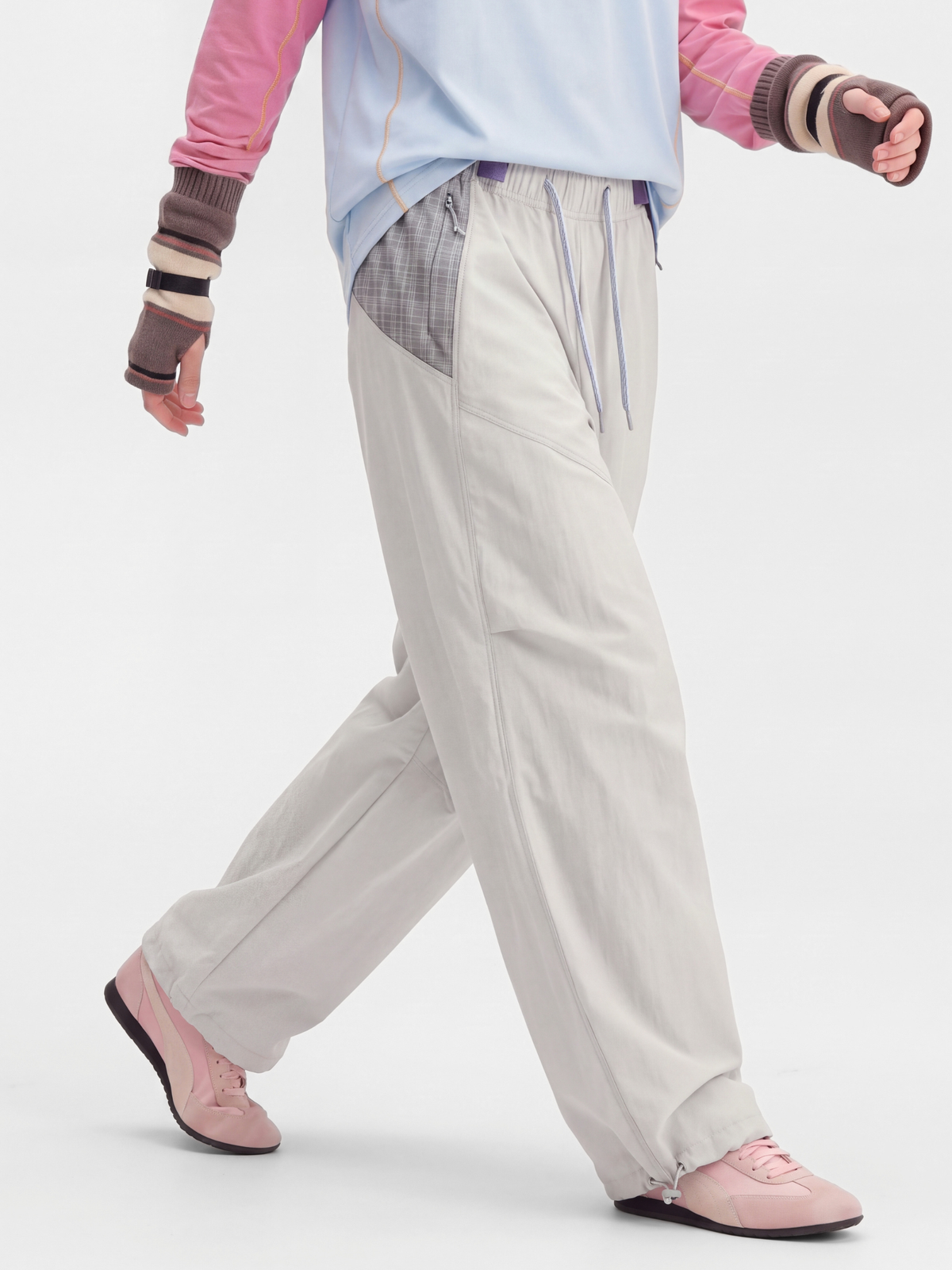 HeatKit - Unisex Water-Repellent Breathable Color-Block Utility Pants