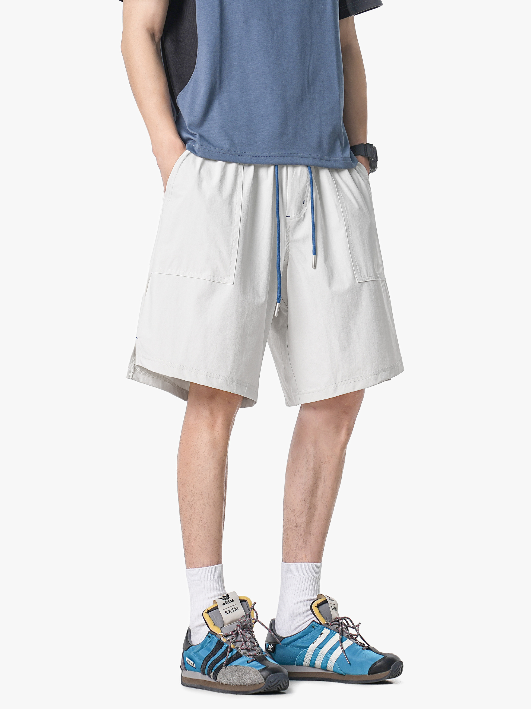 FrostShell - Cooling Breathable Wide-Leg Shorts