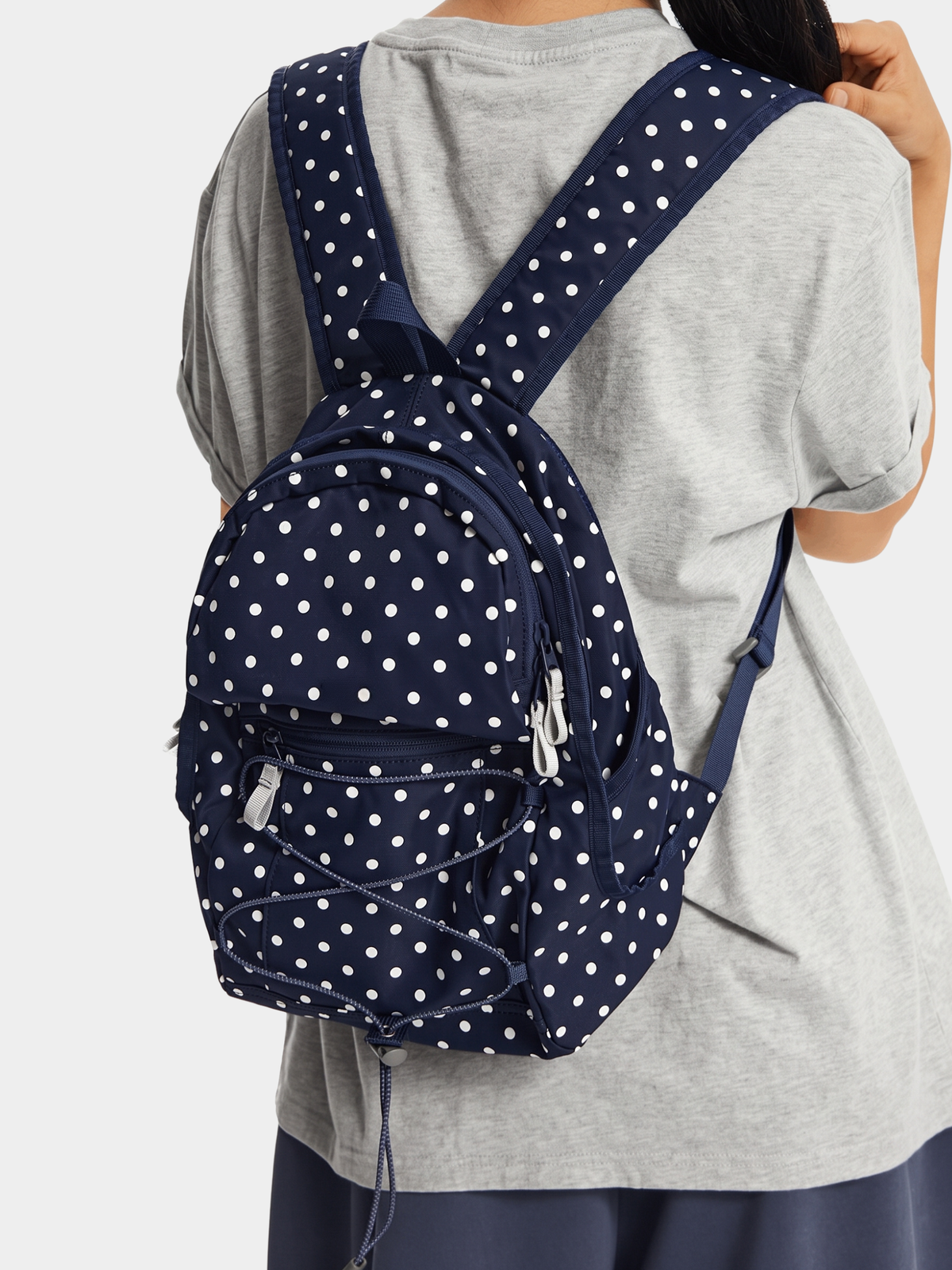 Glowline - Polka Dot Multi-Pocket Storage Backpack