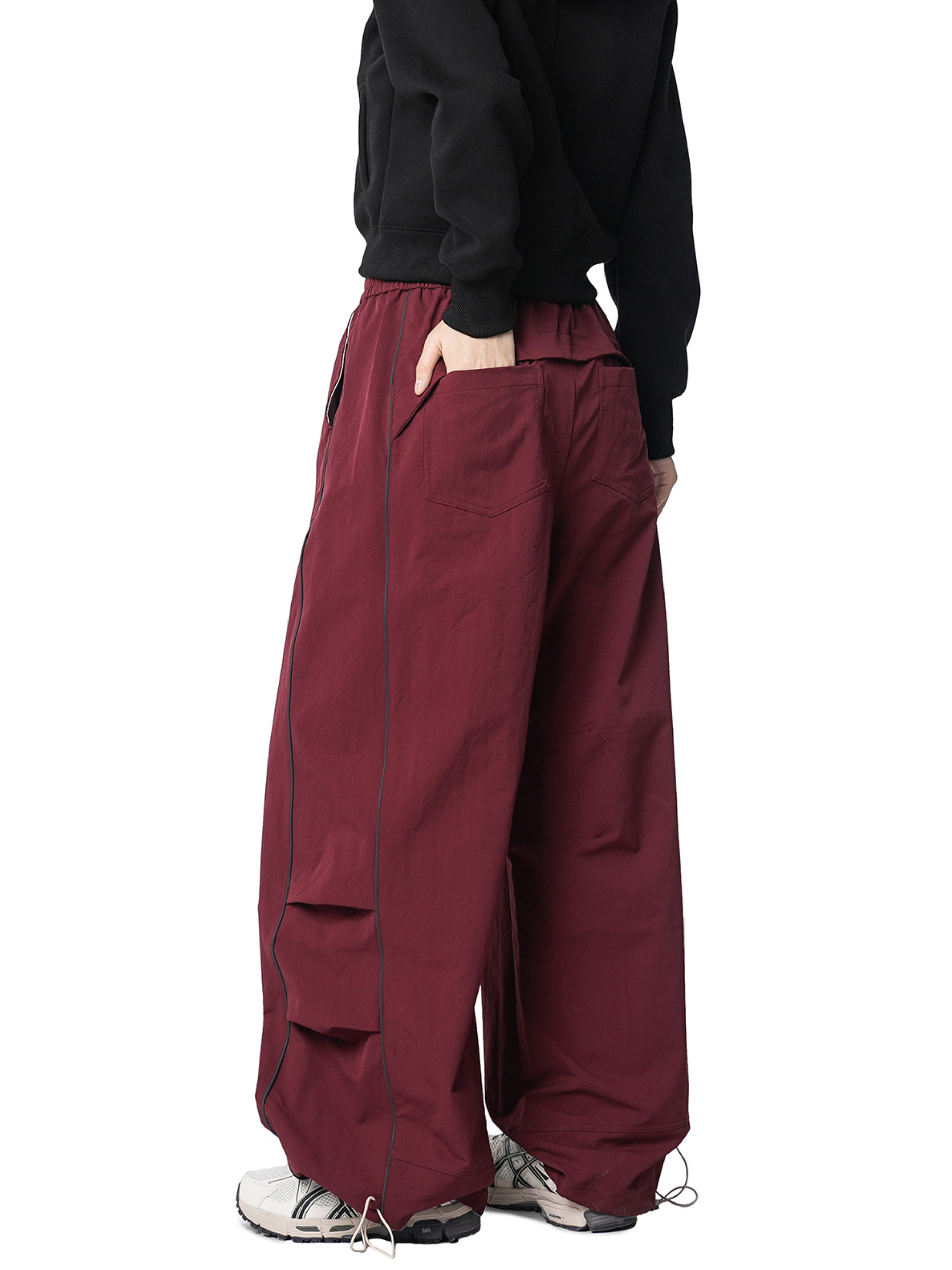 Earthtrail - Women's Straight-Leg Wide Cargo Paratrooper Pants