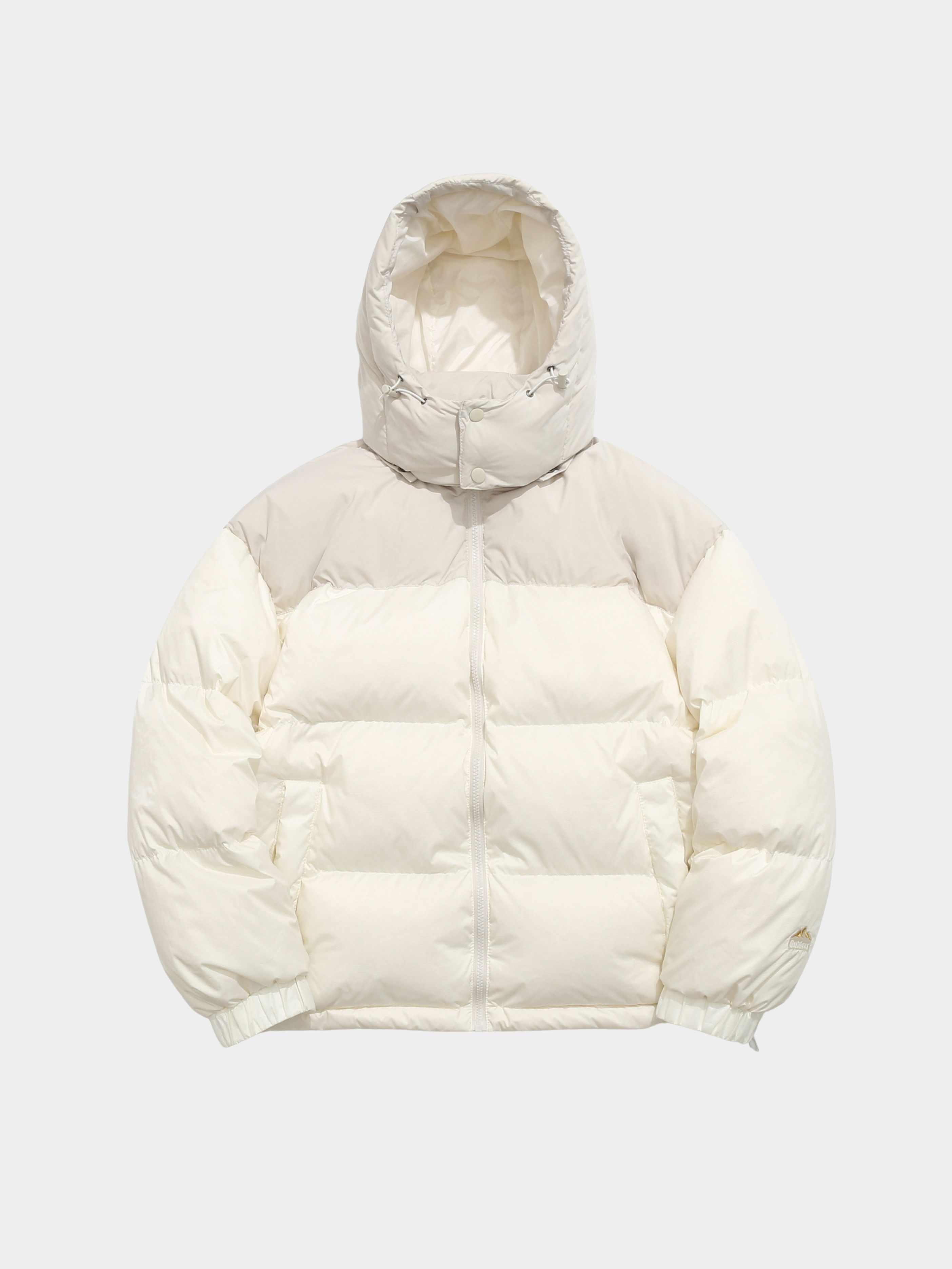 BluffPeak - Unisex Detachable Hood Water-Repellent Duck Down Jacket GONGGAR SPORTS