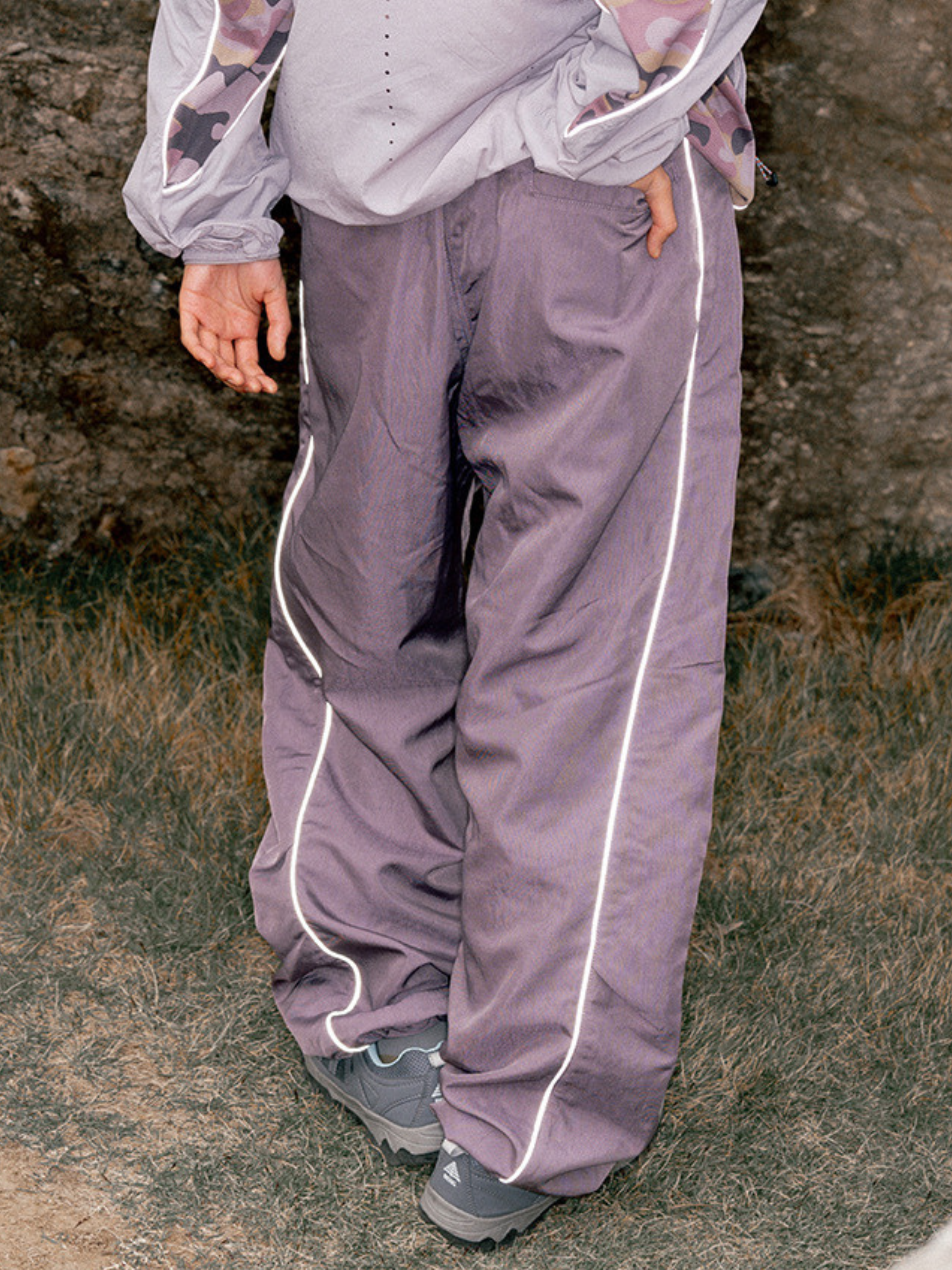 EagleBase - Unisex Quick-Dry Waterproof Reflective Tech Cargo Pants GONGGAR SPORTS