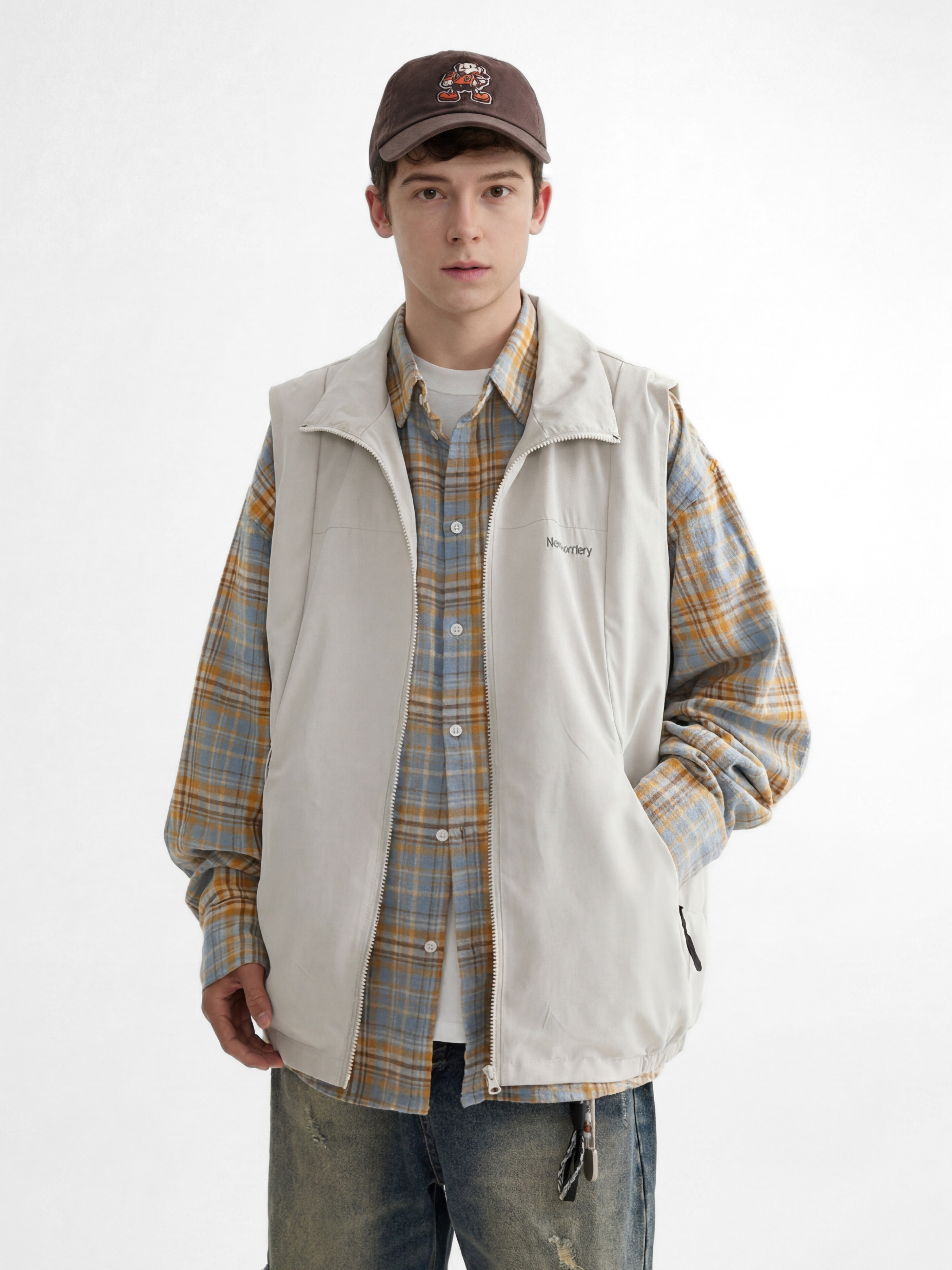 AlpineCliff - Men's Utility Multi-Pocket Cargo Vest