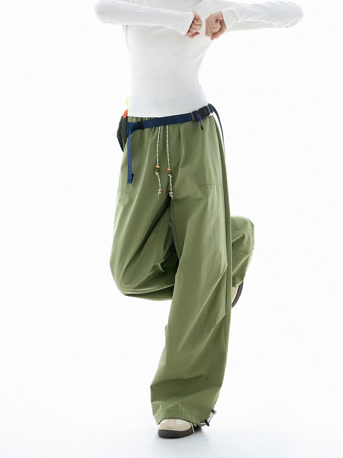 Spireclimb - Wind-Resistant Straight-Leg Paratrooper Pants