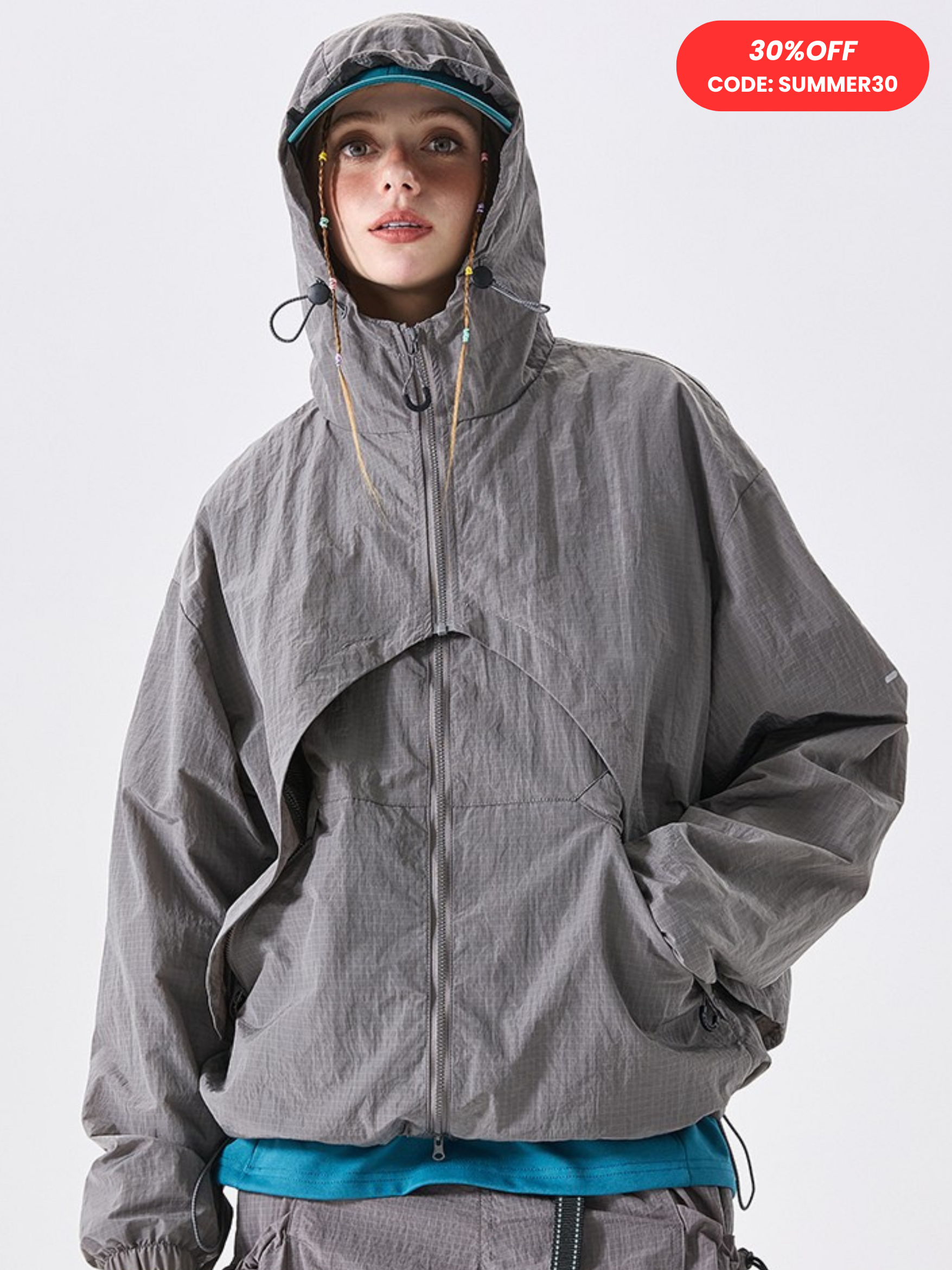 CanyonPath - Unisex Waterproof Detachable Vest Jacket