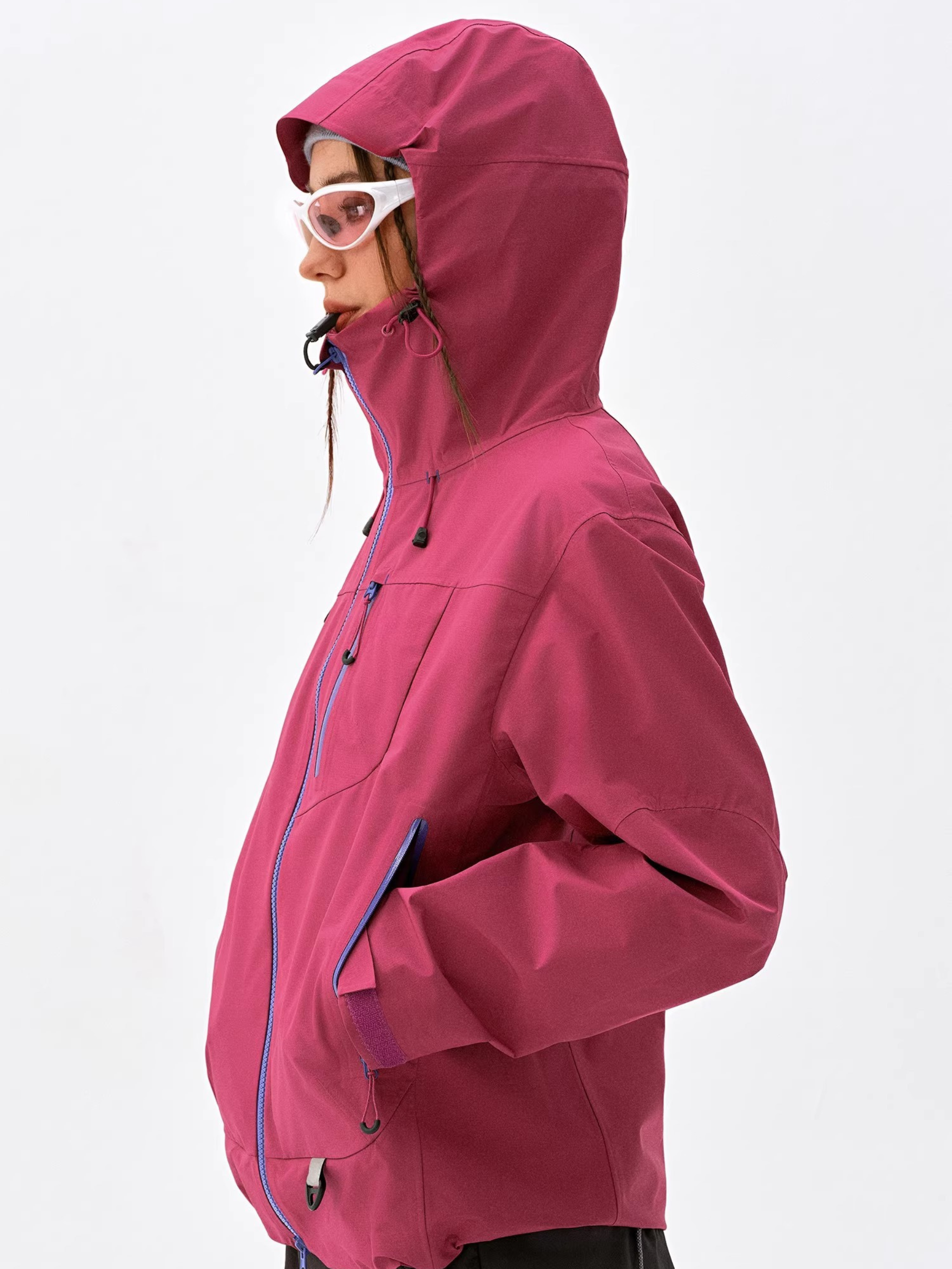 AshNest - Unisex Windproof & Waterproof Hard Shell Jacket GONGGAR SPORTS