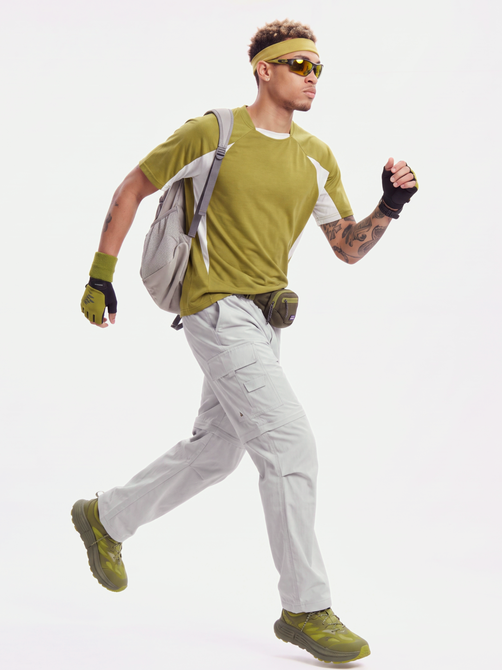 CloudHaze - Men's UPF 50+ Moisture-Wicking Quick-Dry T-Shirt