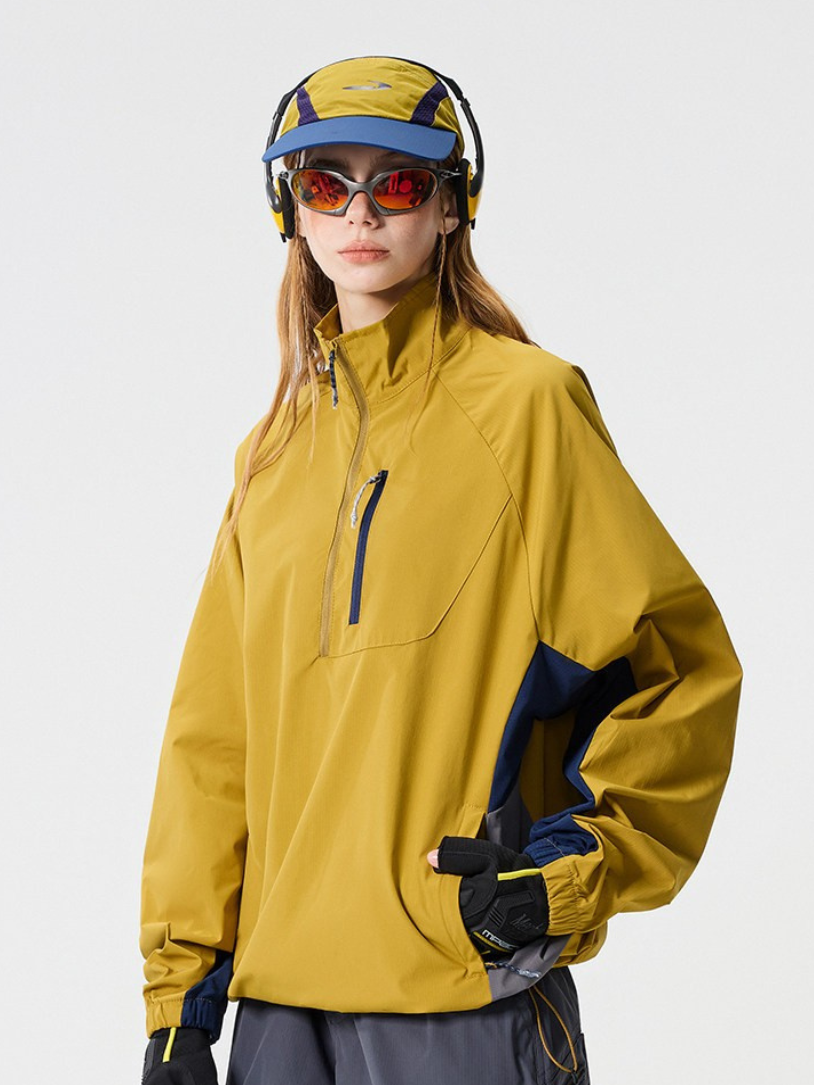 Glimmerfrost - Unisex Water-Repellent Stand Collar Jacket