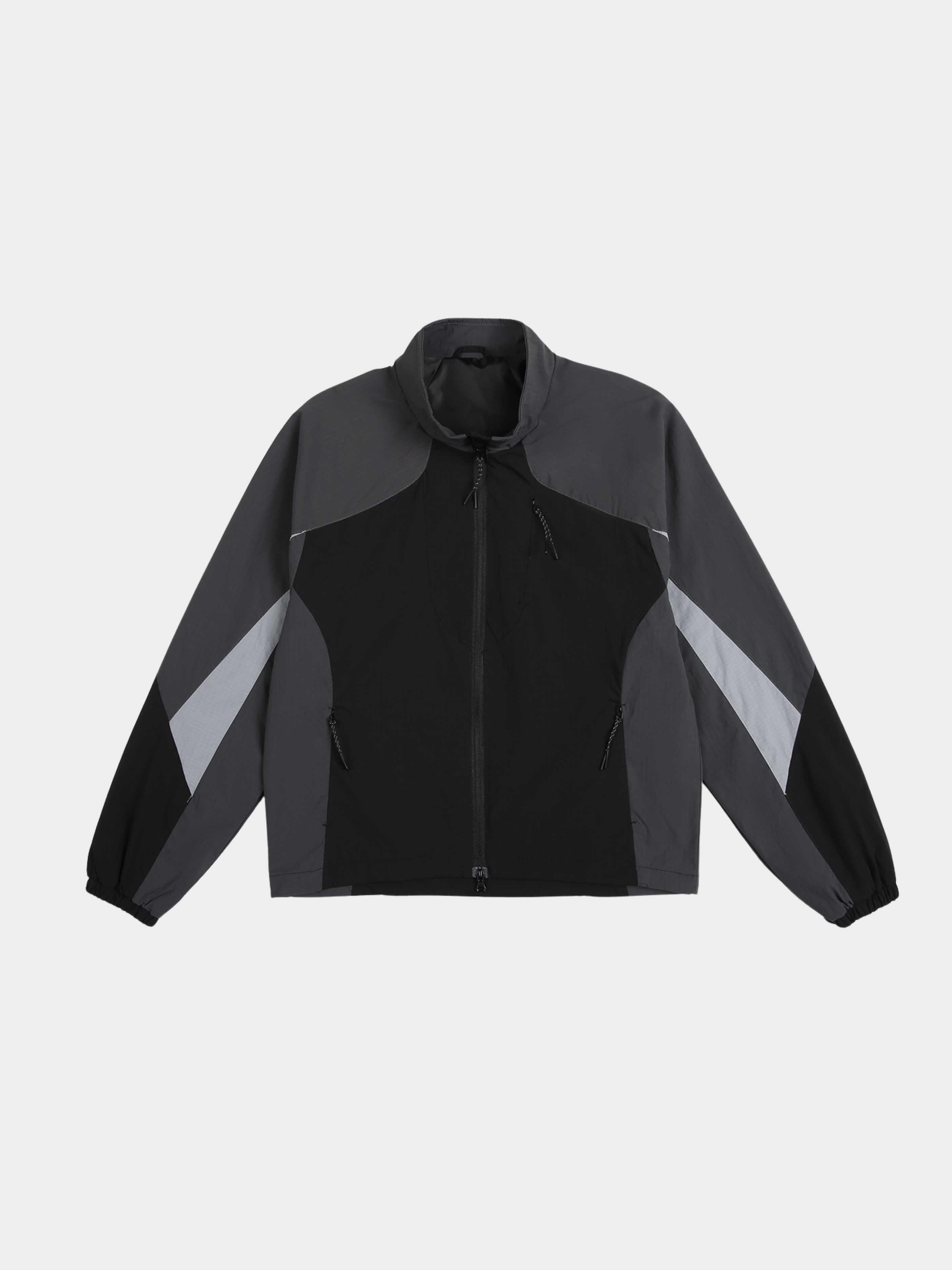 CanyonNest - Unisex Water-Repellent Colorblock Stand Collar Jacket