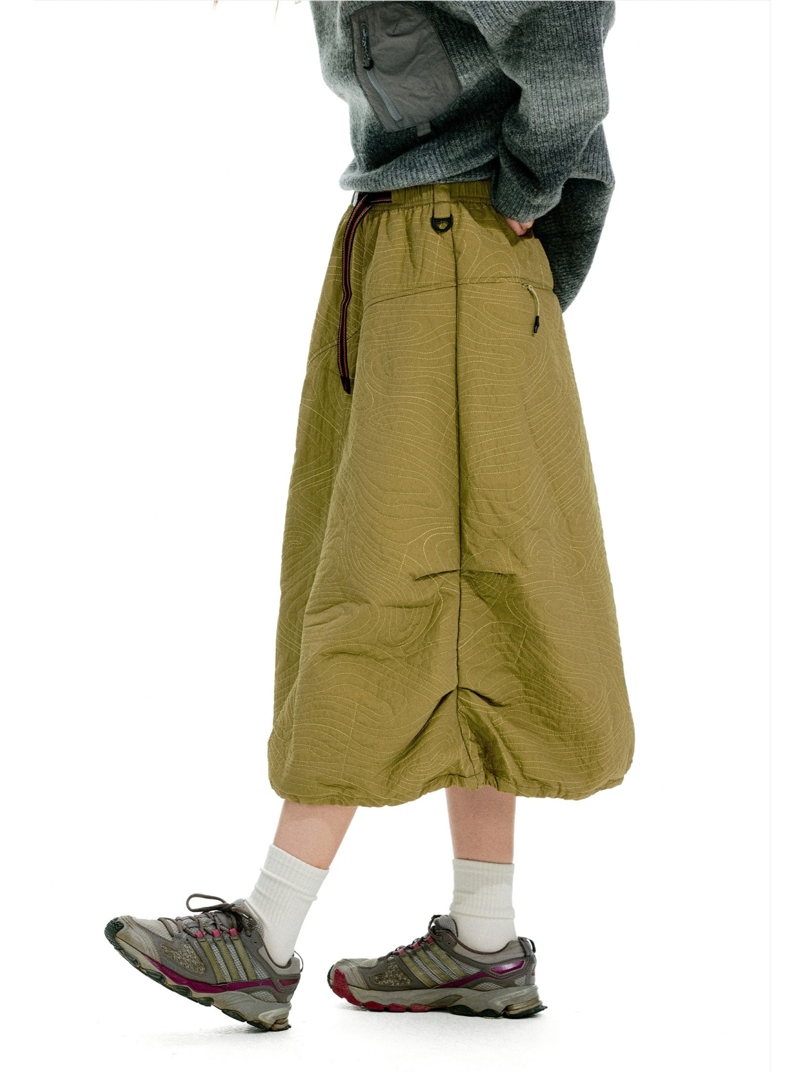 Emberflare - Women's Warm Insulation Water-Repellent Midi Skirt