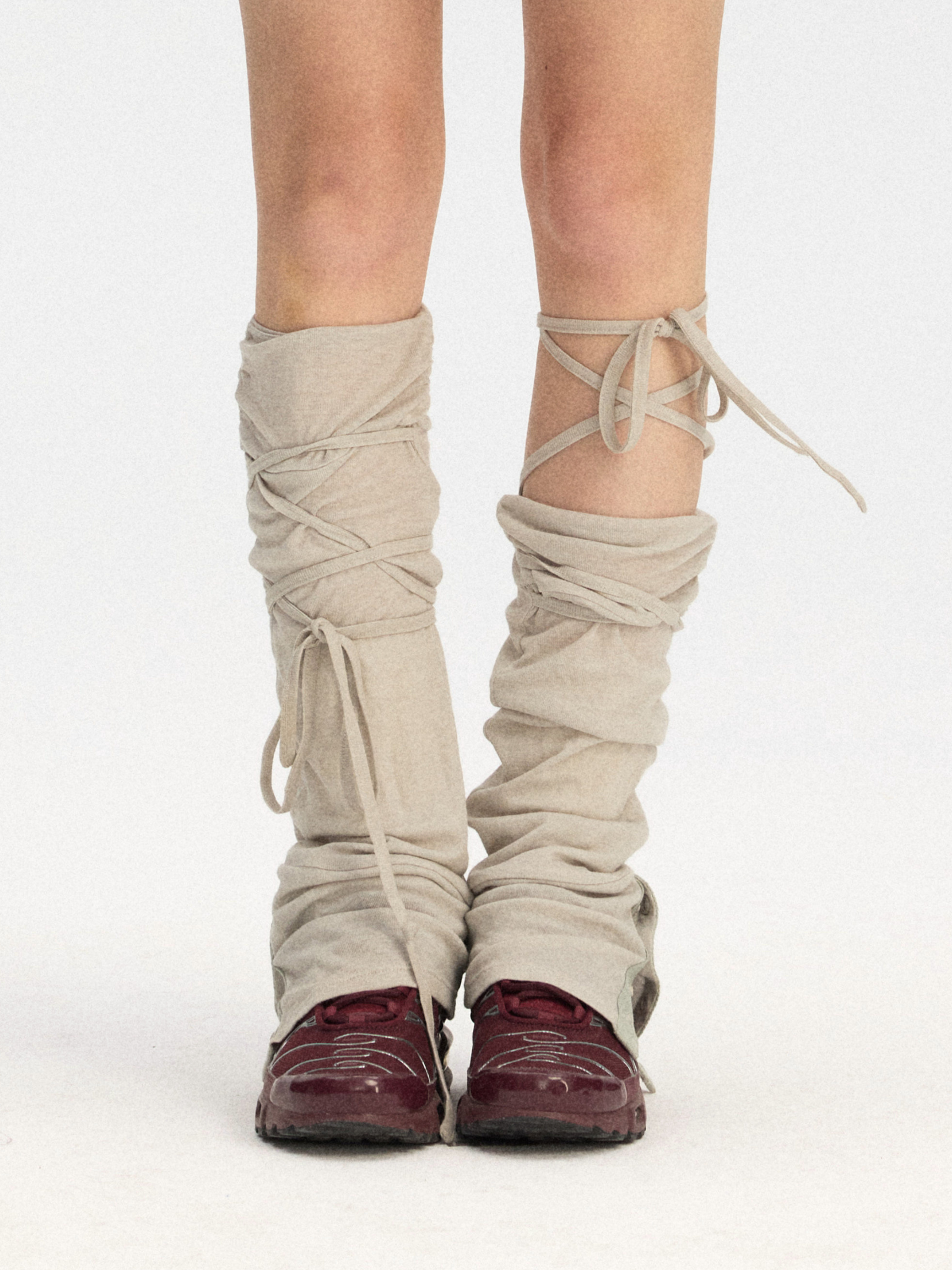 BellDrift - Women's Adjustable Tie-Up Flared Leg Warmers
