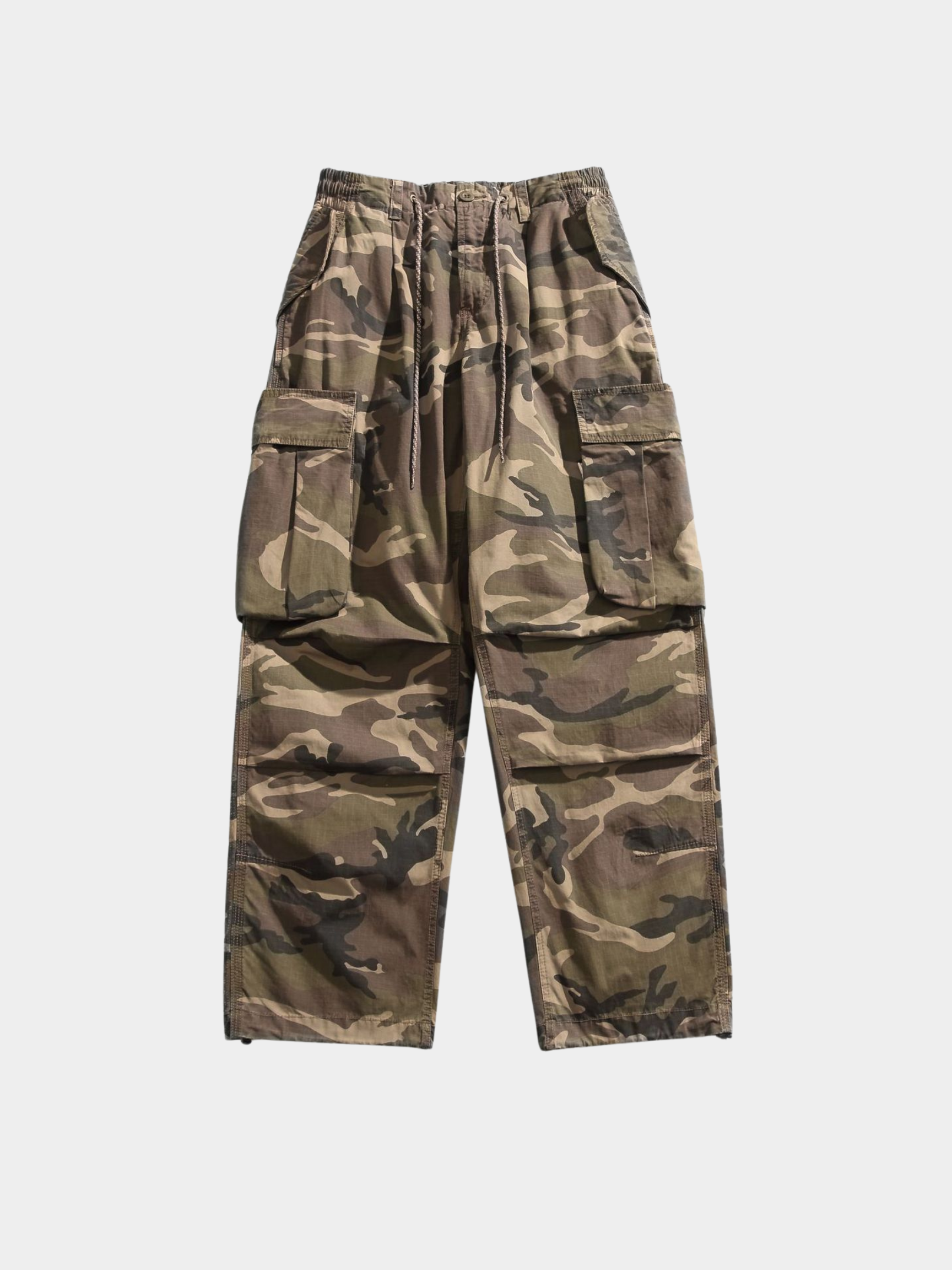 GripGlove - Men's Relaxed Fit Camo Cargo Pants GONGGAR SPORTS