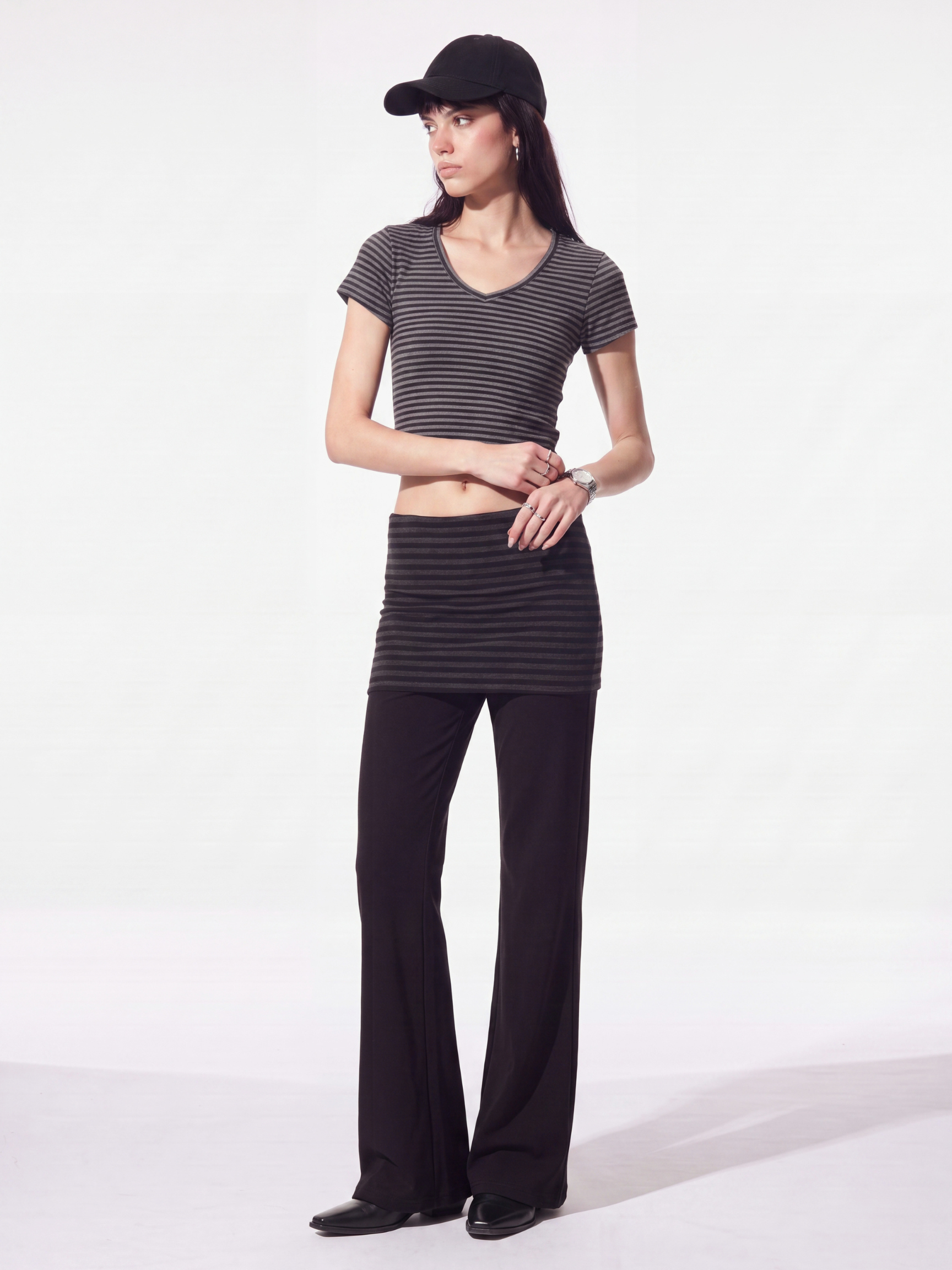 SlimFlare - Women's Slim Fit High-Waist Flared Pants
