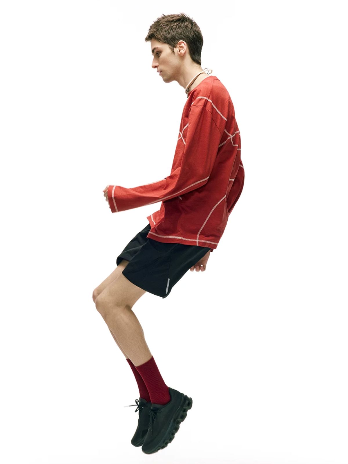 Glacialwind - Slub Cotton Breathable Running Long Sleeve