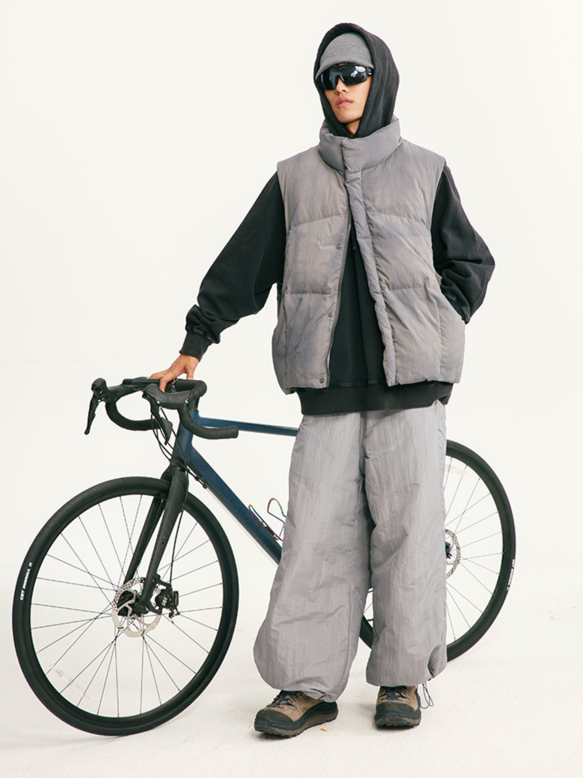 BluffTop - Unisex 90% White Duck Down Hand-Dyed Waterproof Down Vest GONGGAR SPORTS