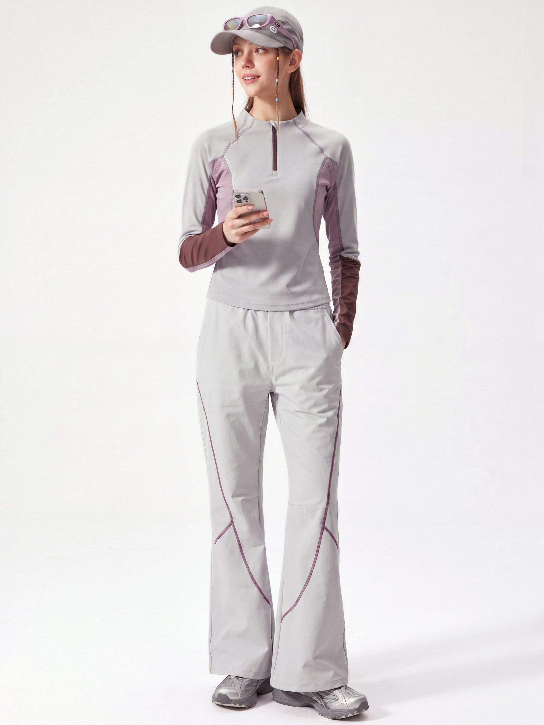 WispSway - Women's Lightweight Flared Soft Shell Hiking Pants