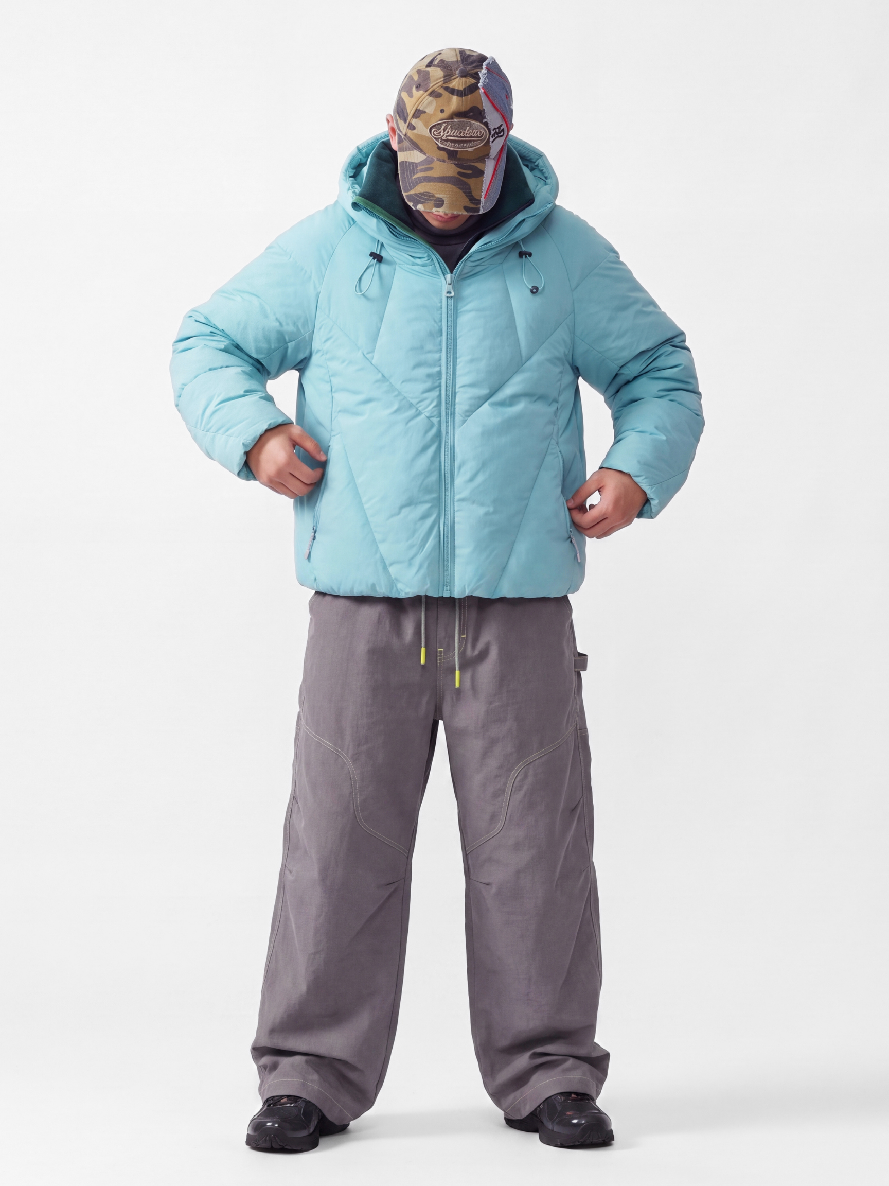 TrailDrape - Unisex Water-Repellent Multi-Pocket Utility Pants