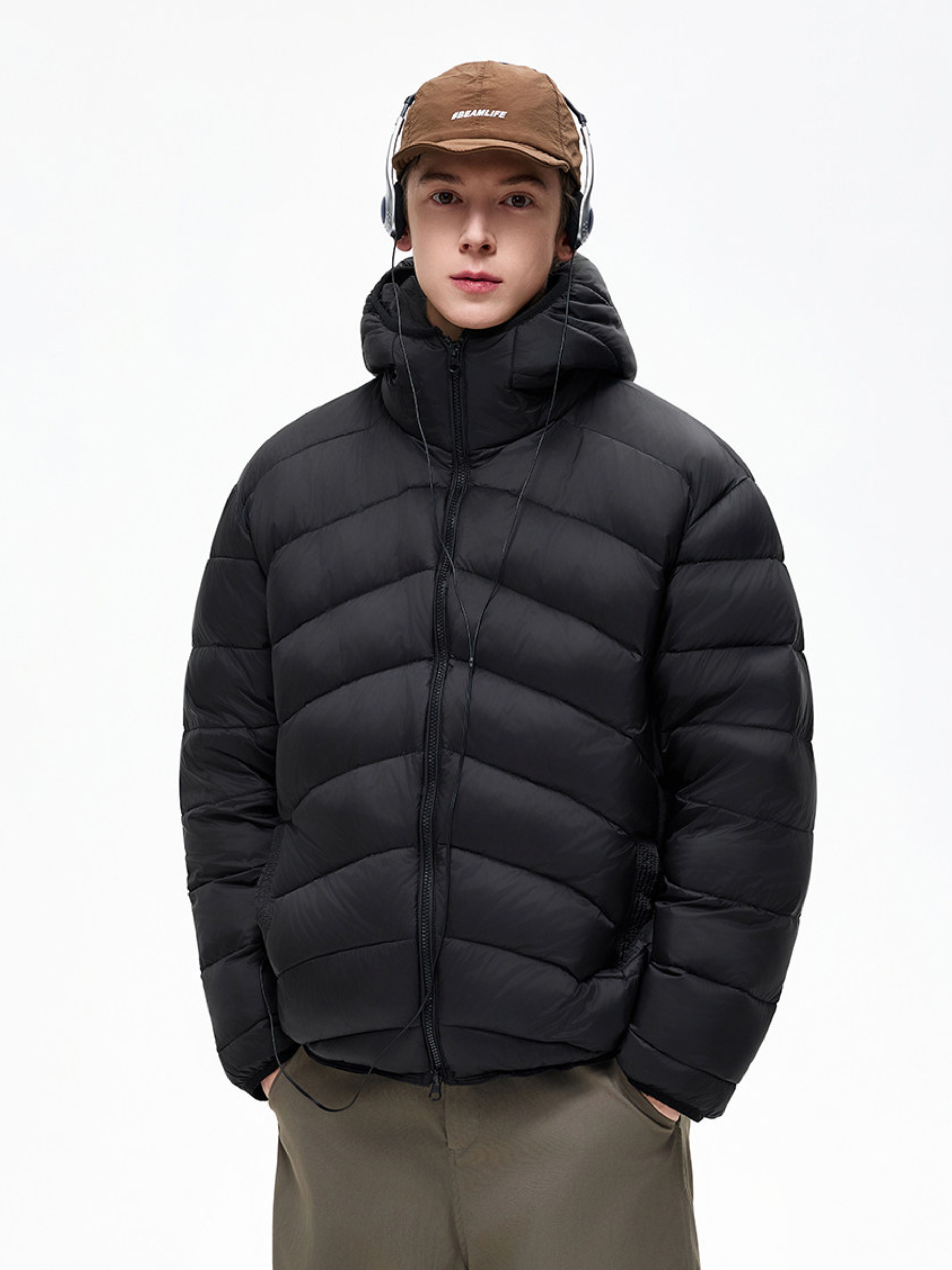 Greystone - Unisex Warm 90% White Duck Down Jacket