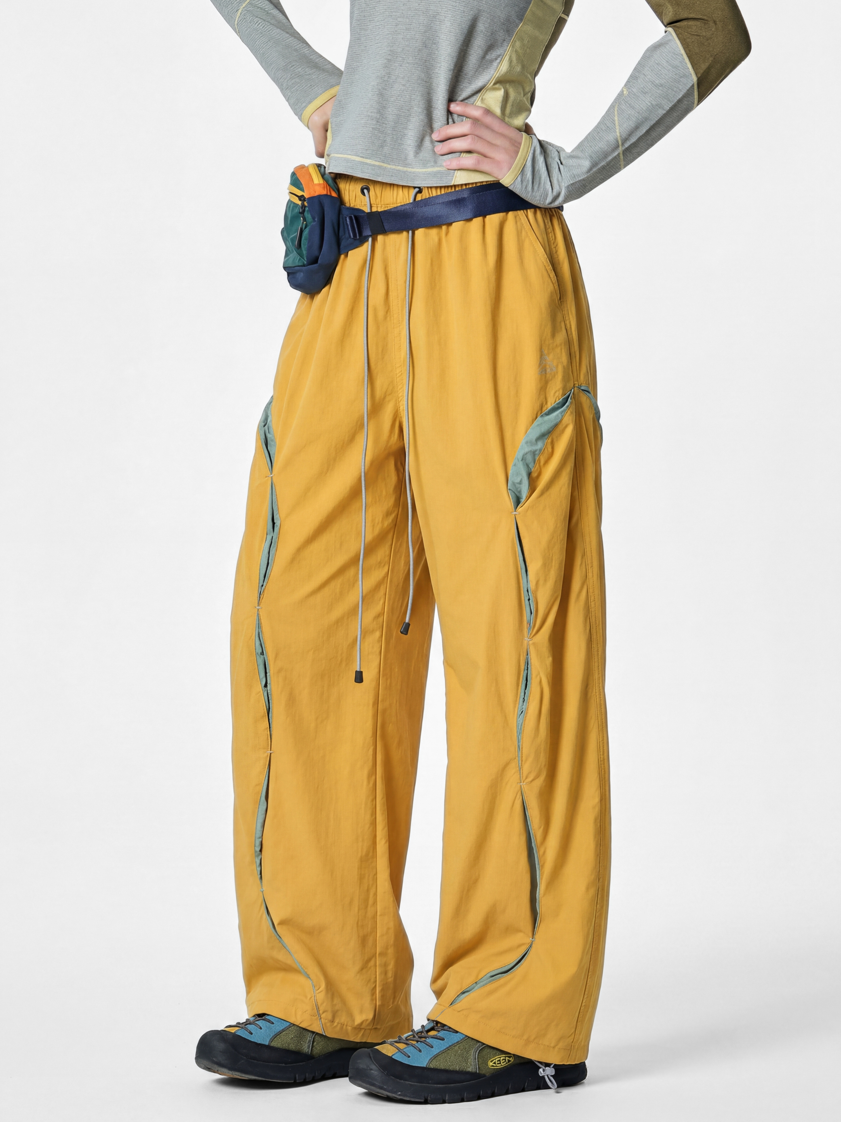 AlpineValley - UV-Resistant Water-Repellent Colorblock Cargo Pants