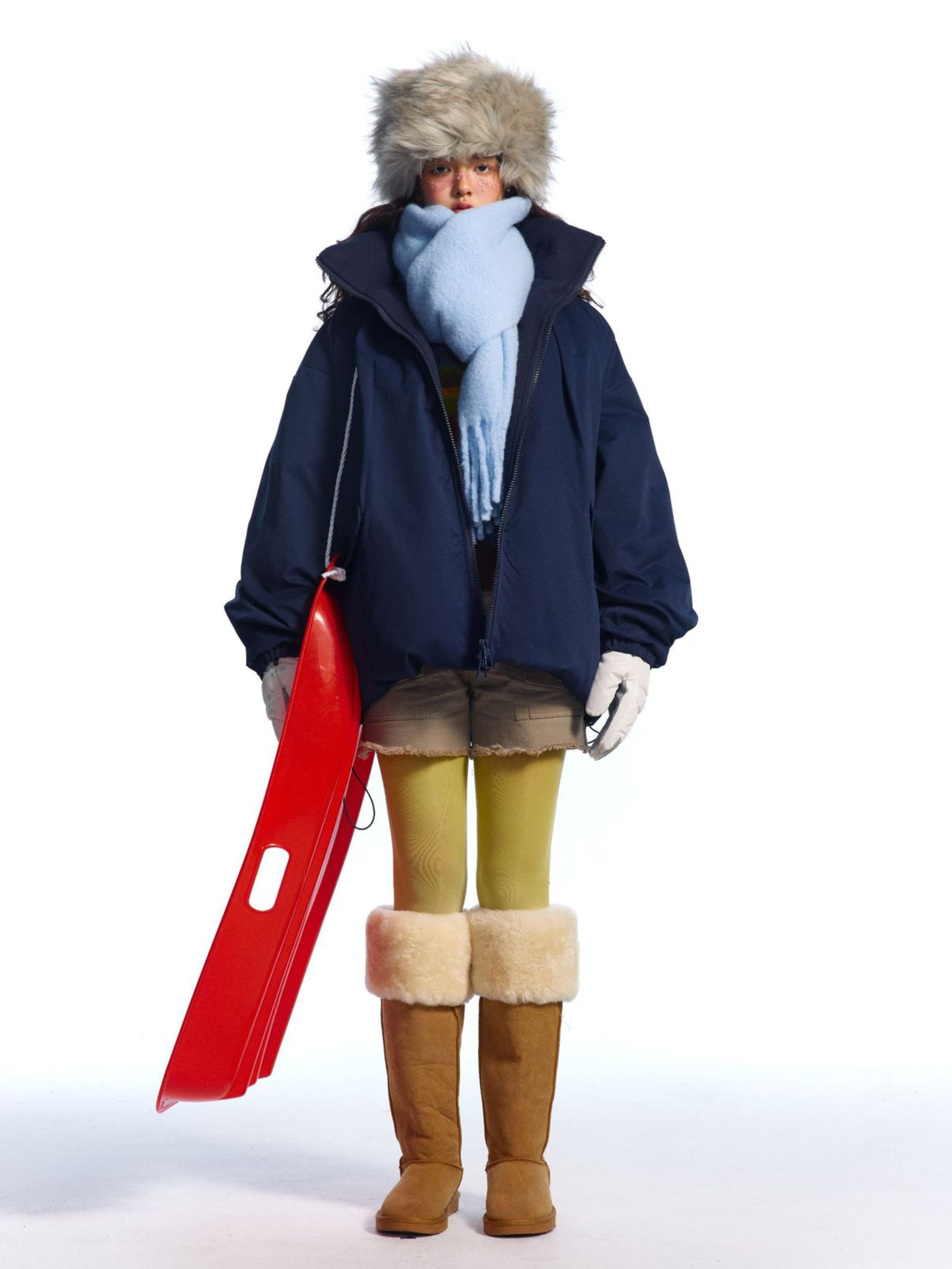 ShadowNest - Women's Oversized Stand Collar Padded Jacket