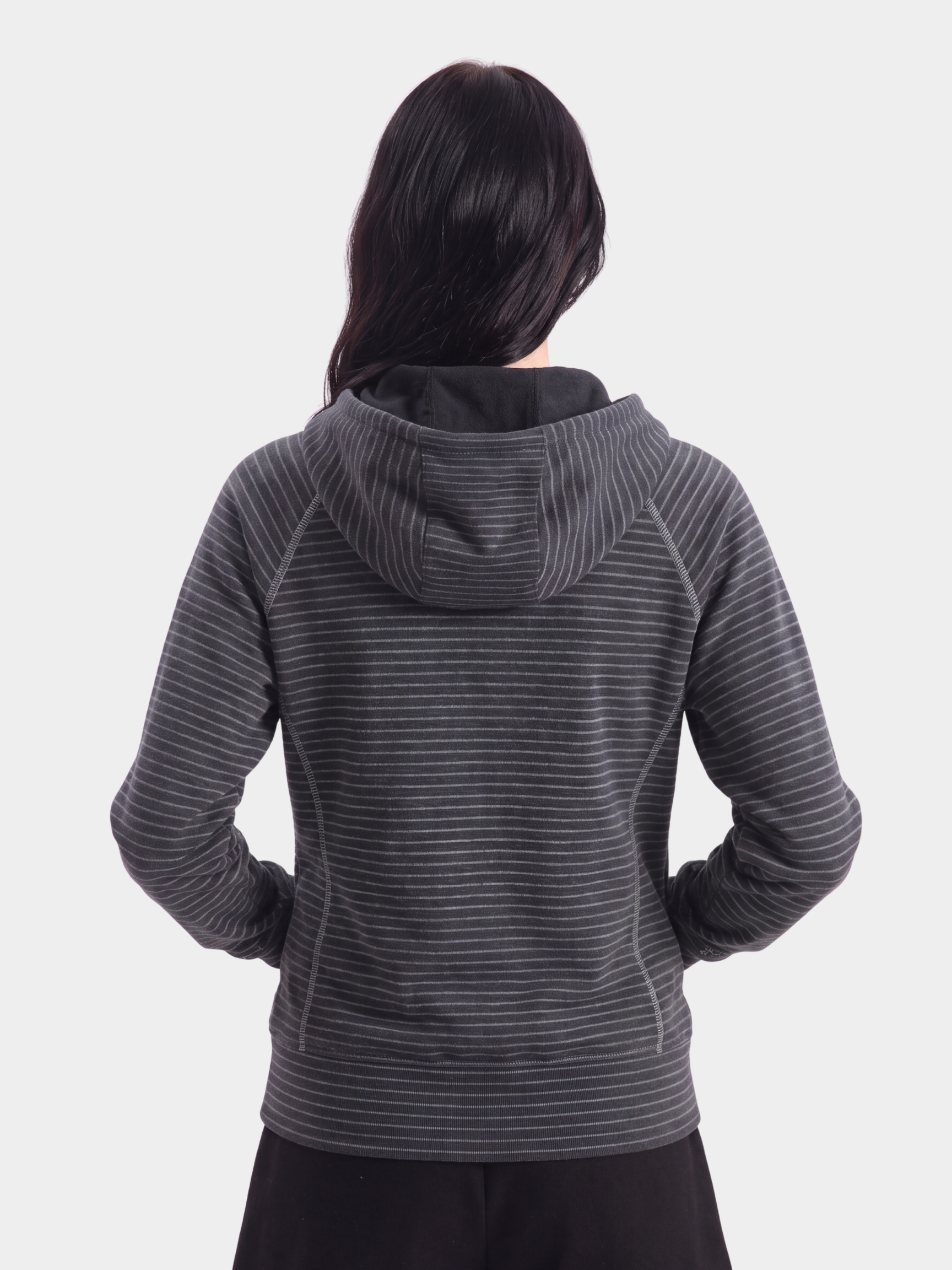 HushLine - Women's Striped Soft Zip-Up Jacket