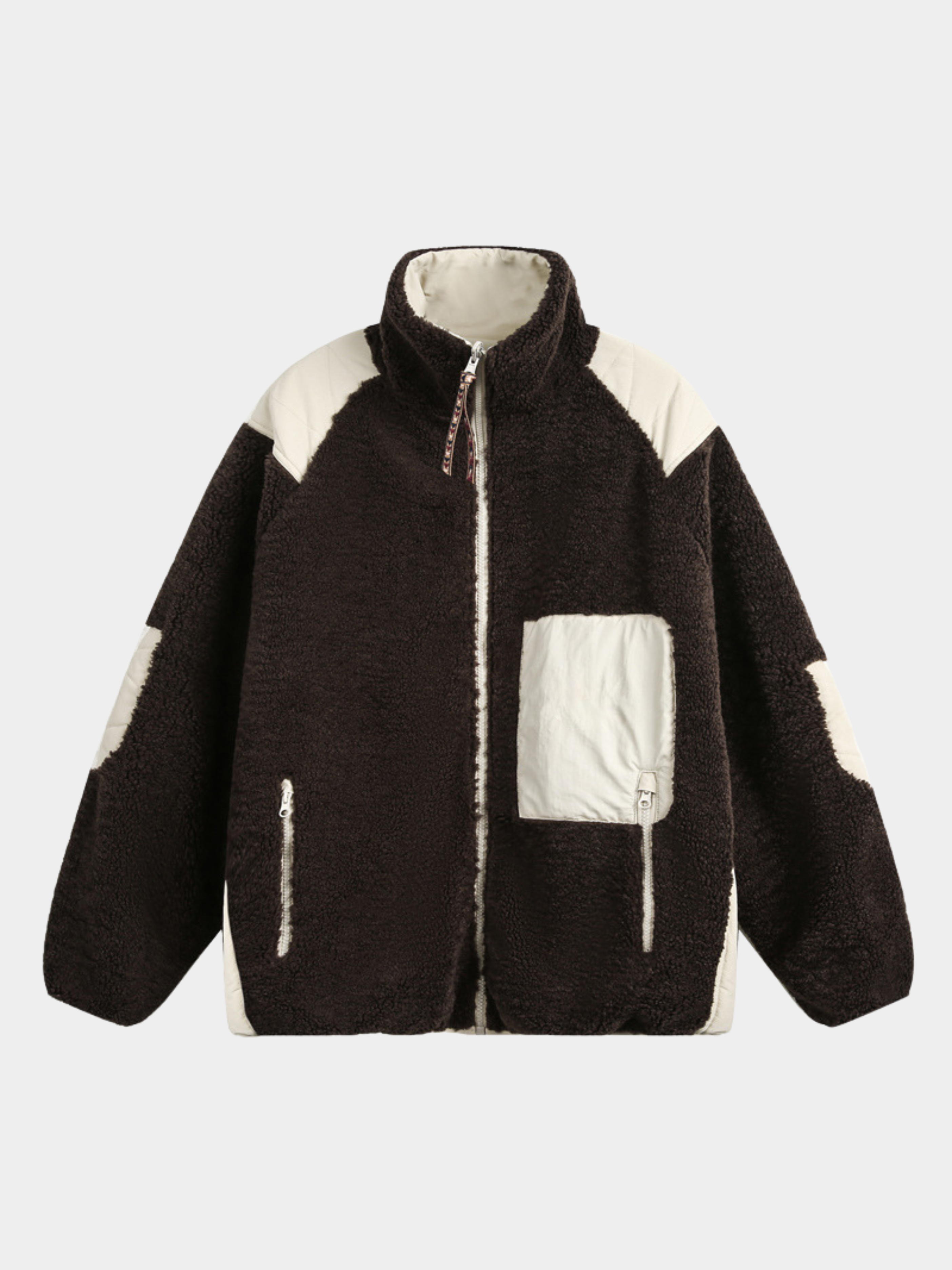 GlowCanopy - Men's Waterproof & Windproof Reversible Fleece Jacket