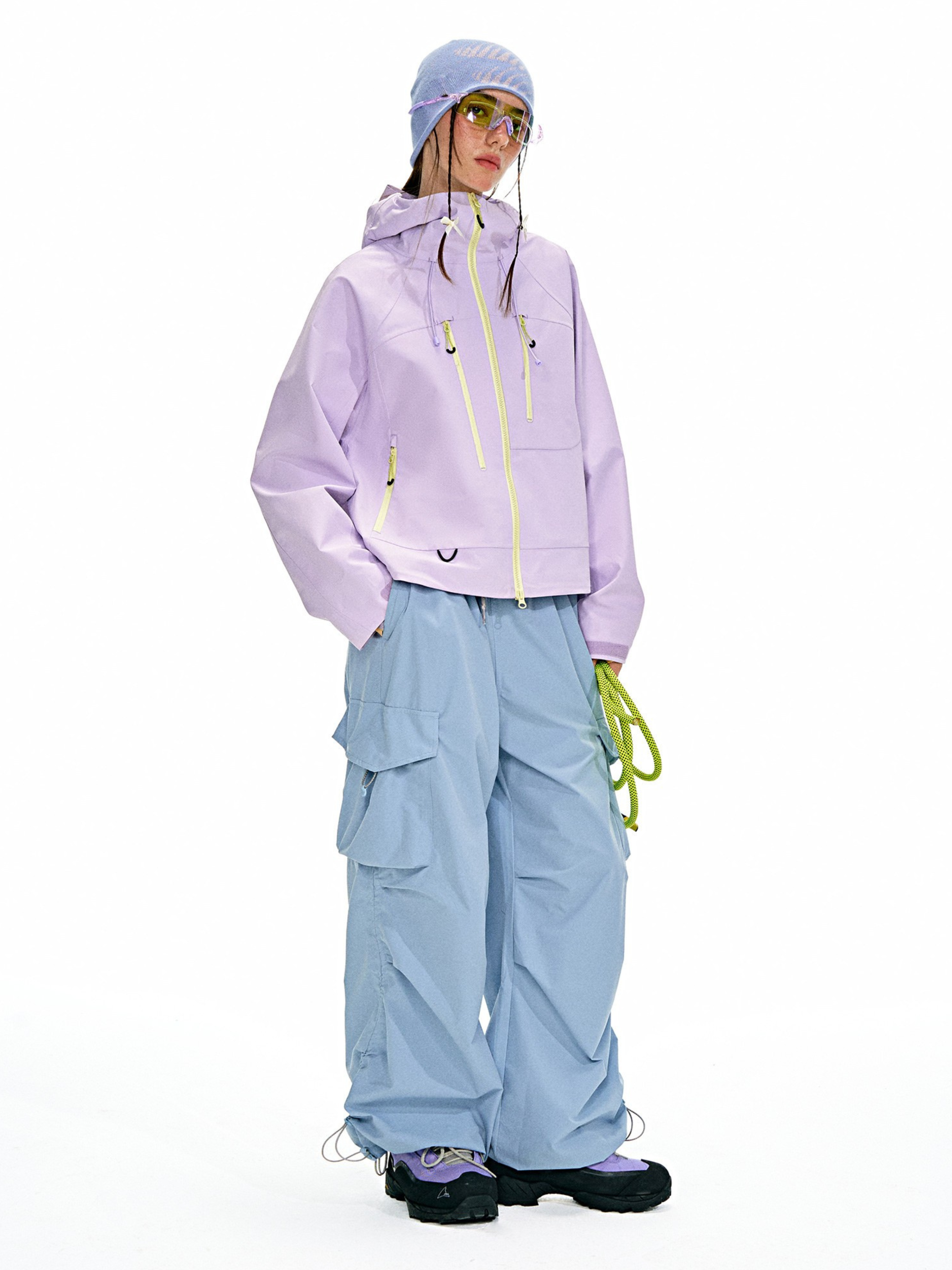 Icefall - Women's Windproof & Waterproof Hooded Short Jacket