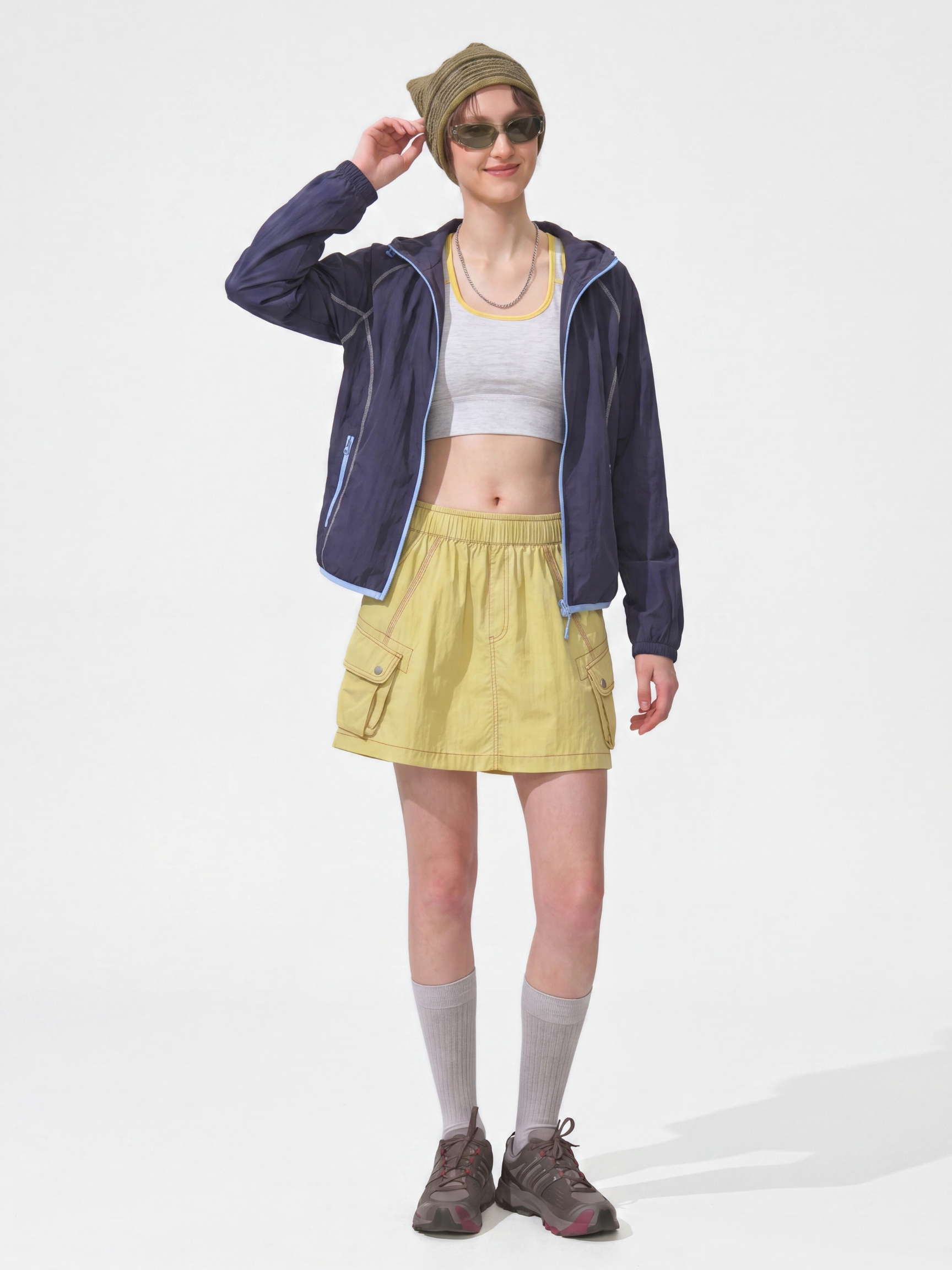 TwilightTie - Women's Anti-Exposure Functional Side Pocket Skirt