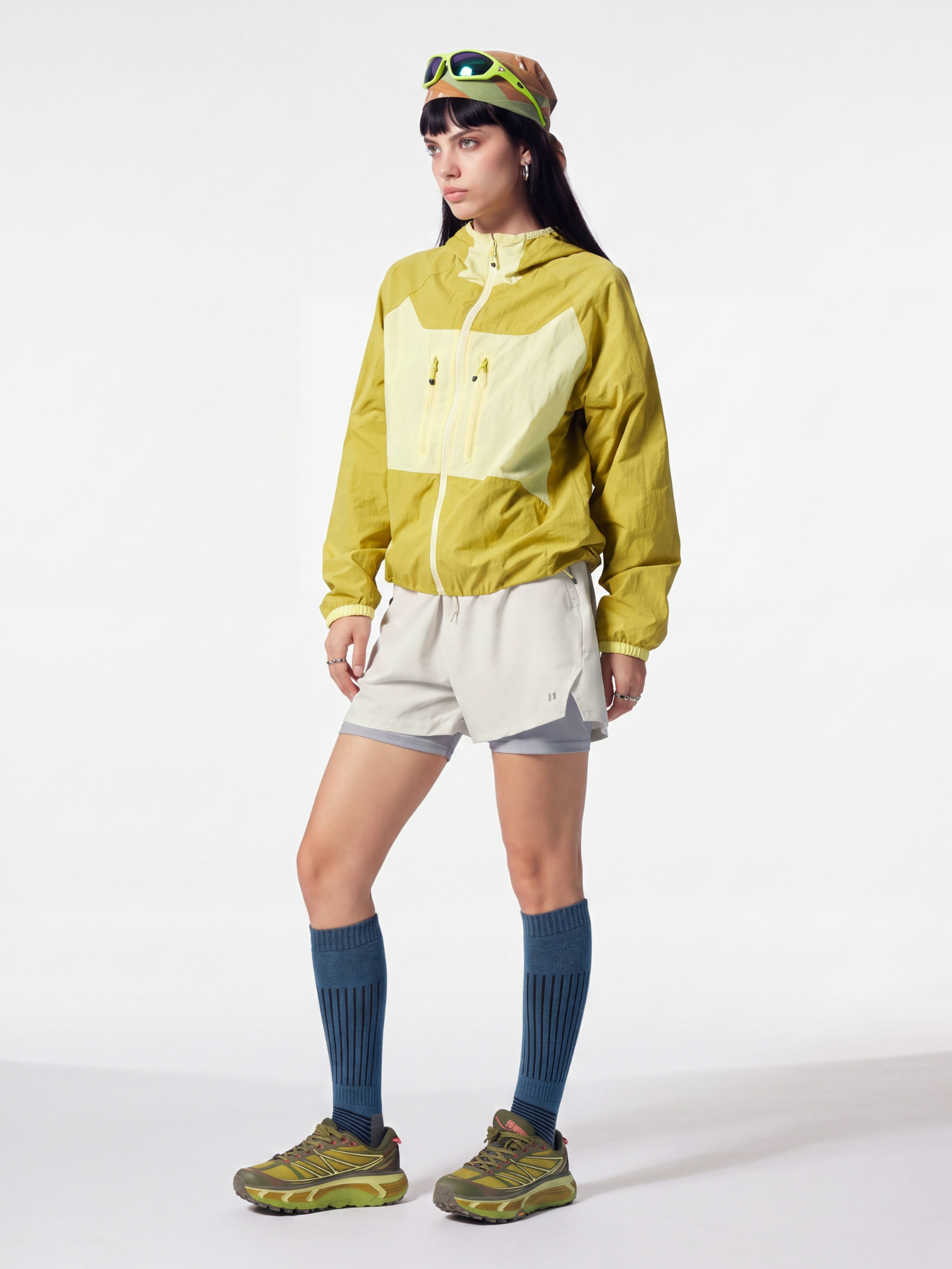 LiteVeil - Water-Repellent Lightweight Breathable Color-Block Jacket