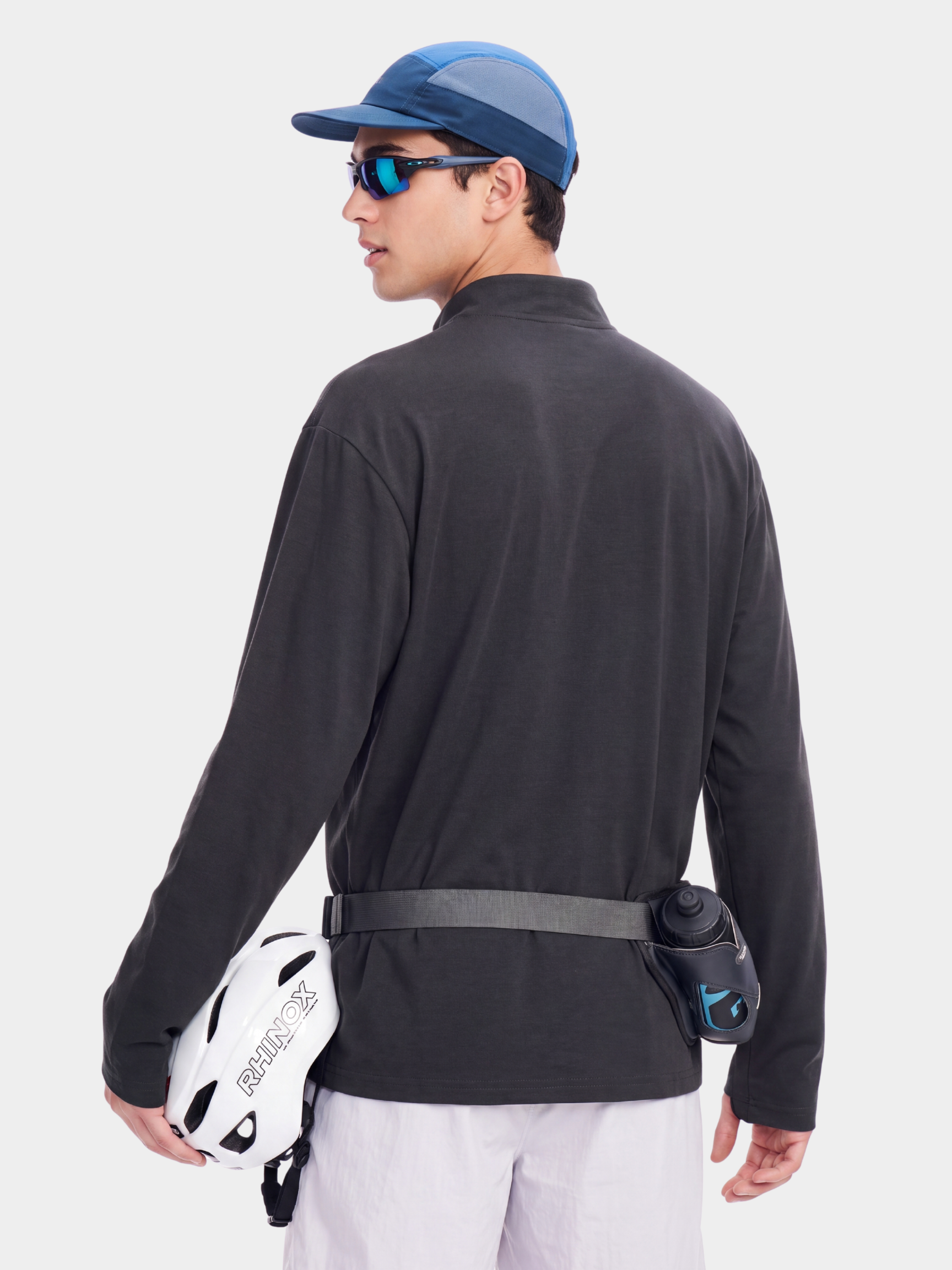BreezeZip - Men's UPF40+ Quick-Dry Half-Zip Breathable T-Shirt