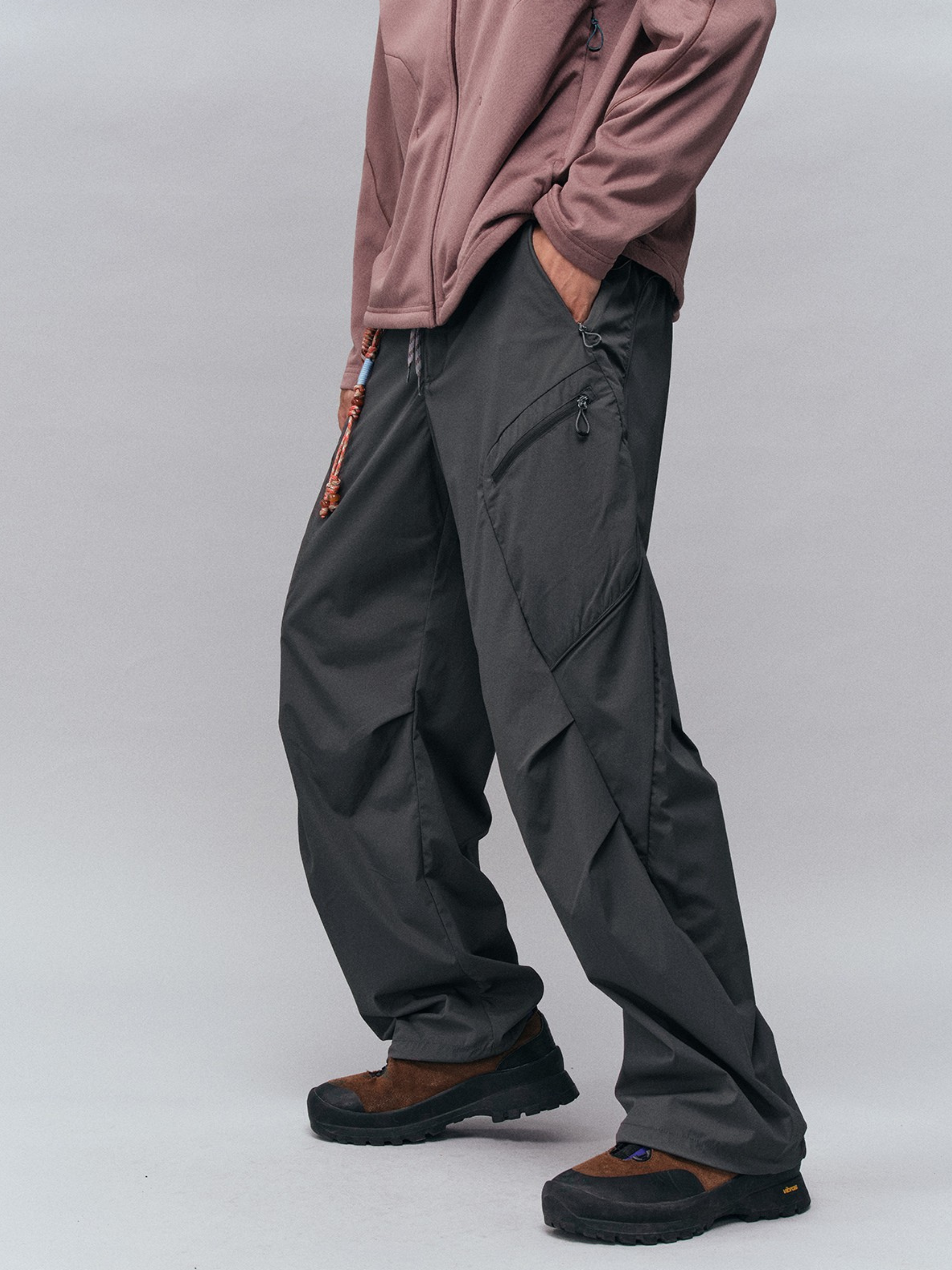 Emberfire - Unisex Water-Repellent Multi-Pocket Drawstring Utility Pants