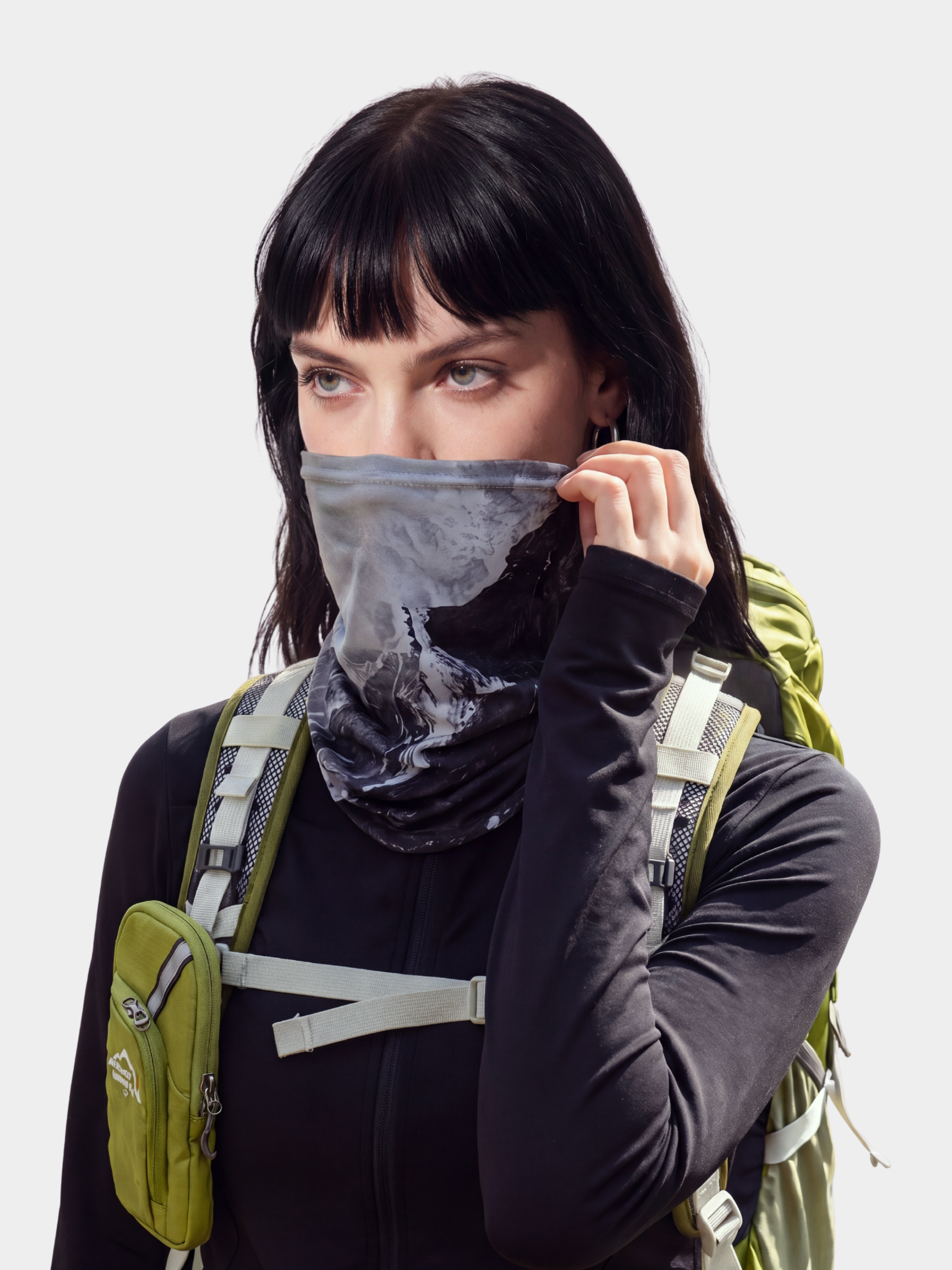 FrostDrift - UPF50+ Cooling Quick-Dry Sun Protection Face Cover