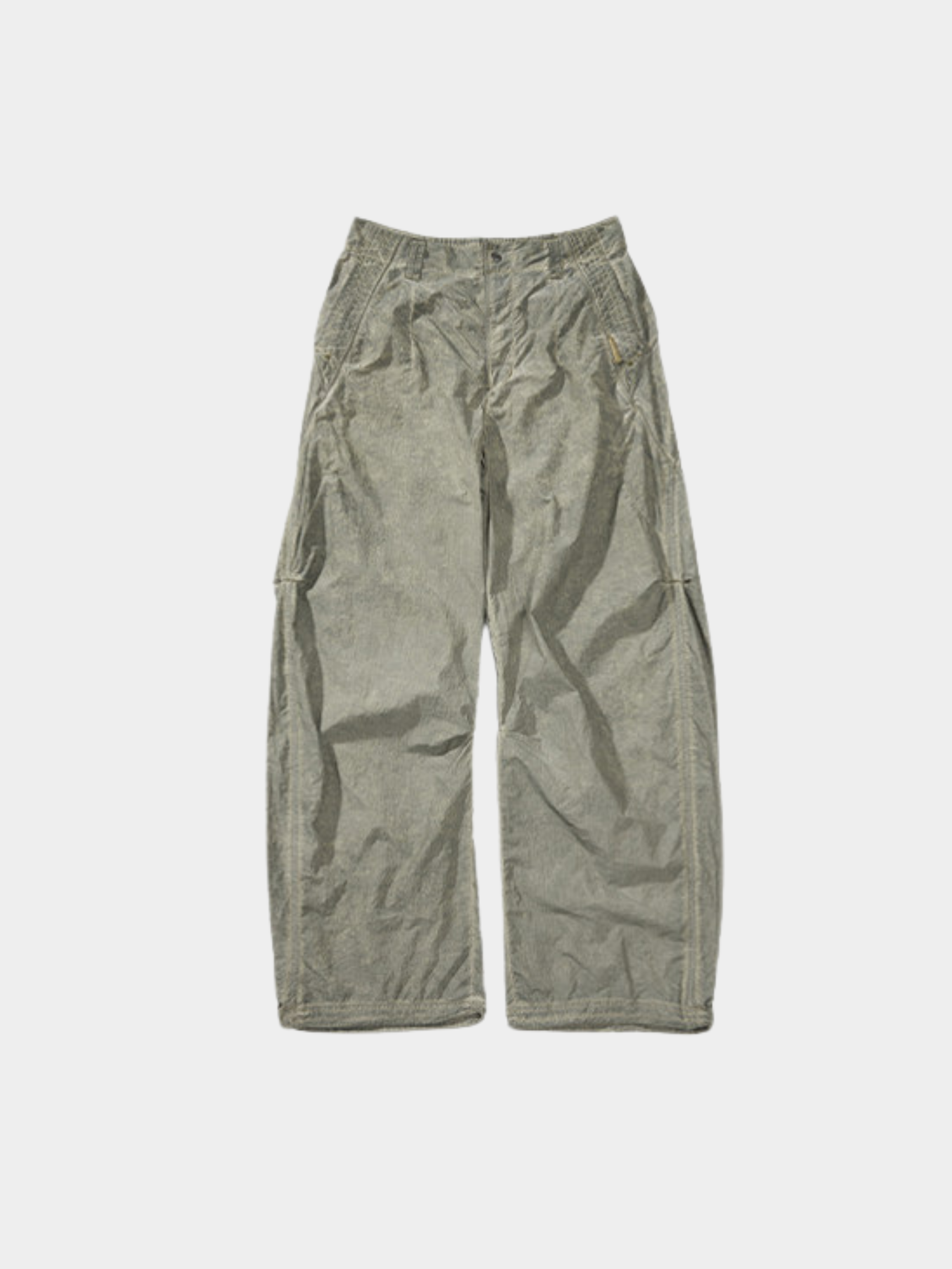 KitSway - Women's UPF 50+ Vintage Wash Curved-Leg Pants