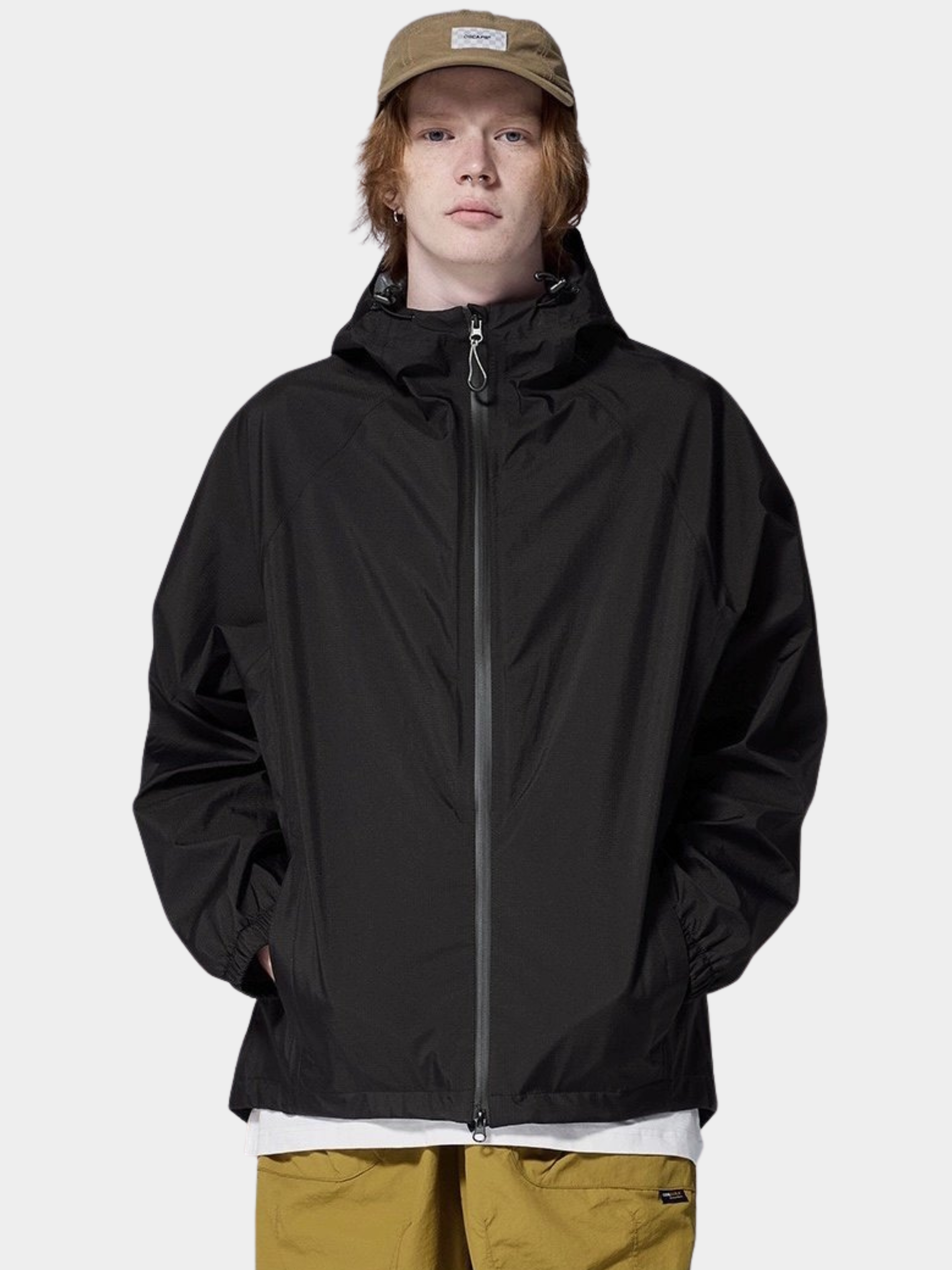 AshMode - Unisex 12K Waterproof Lightweight 3-Layer Hard Shell Jacket